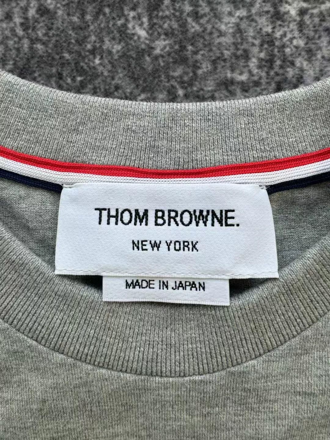 Thom Browne thom browne gray long sleeve sweatshirt Size US M / EU 48-50 / 2 - 3 Thumbnail