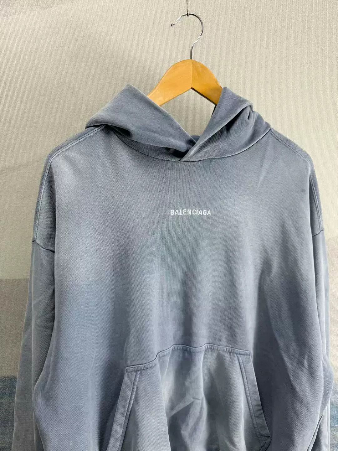 Balenciaga balenciaga vintage gray hoodie with embroidery Size US S / EU 44-46 / 1 - 2 Thumbnail