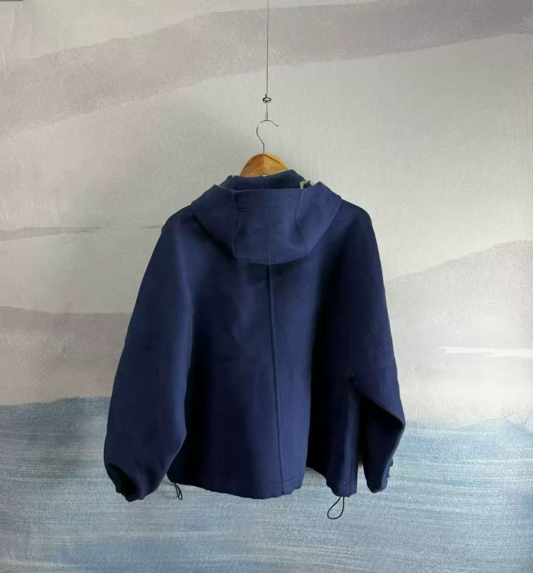 Louis Vuitton louis vuitton blue wool cape coat size 36 Size S / US 4 / IT 40 - 3 Thumbnail