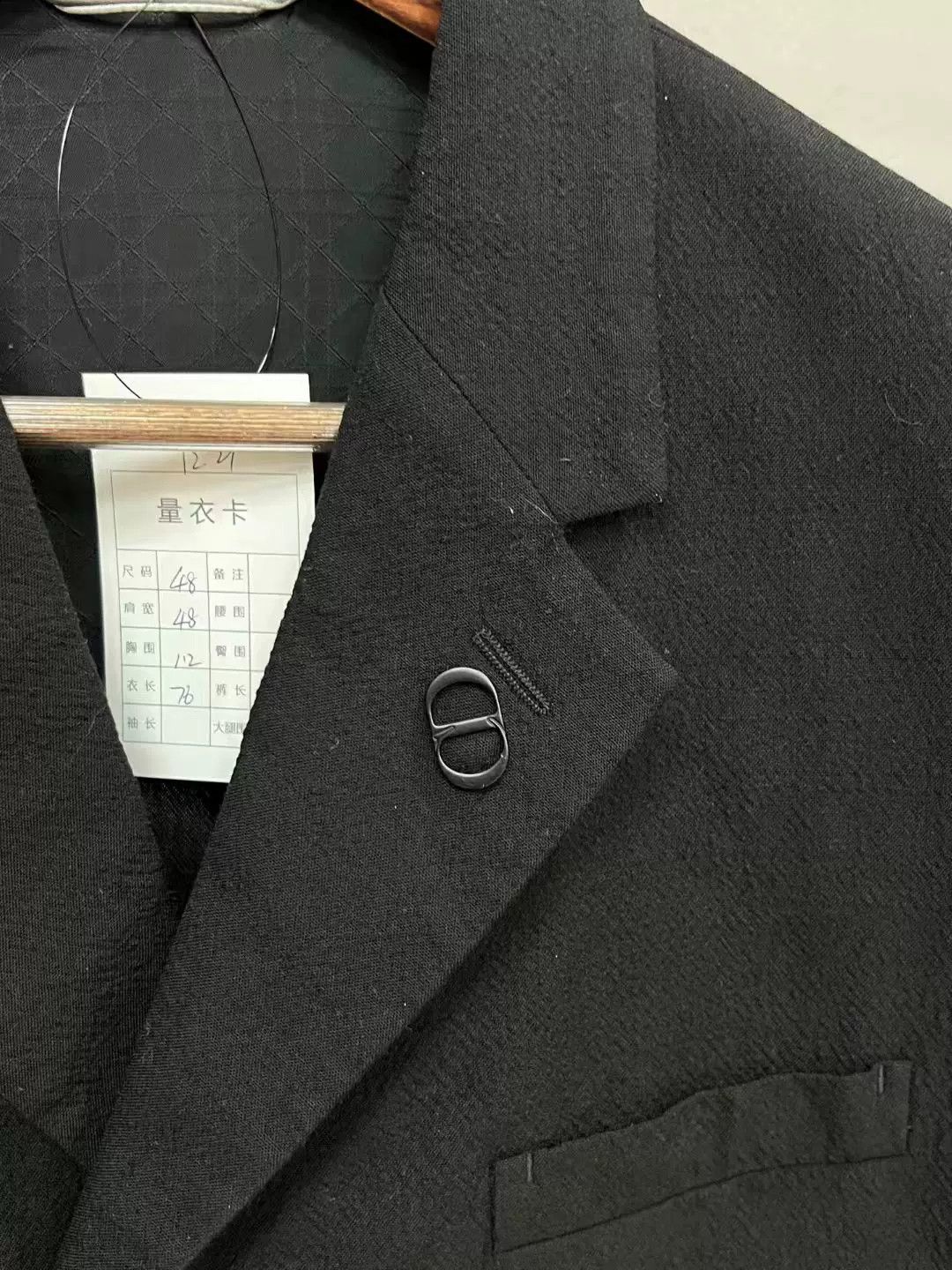 Dior Dior Logo Suit Jacket Size 48 Size US L / EU 52-54 / 3 - 3 Thumbnail