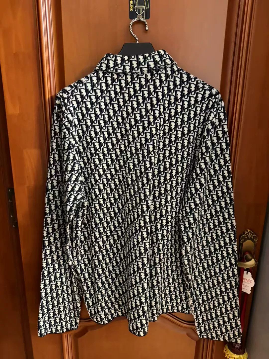 Dior classic dior printed knit shirt in black Size US XXL / EU 58 / 5 - 2 Thumbnail