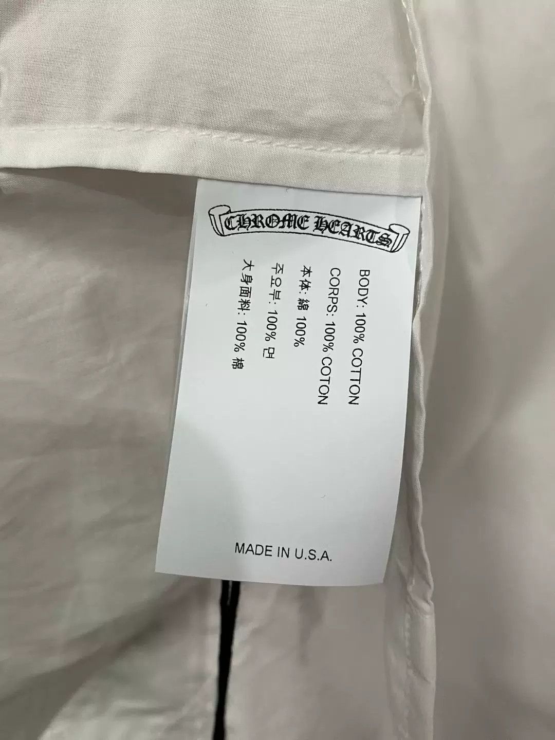 Chrome Hearts chrome hearts embroidered long sleeve shirt Size US XS / EU 42 / 0 - 5 Thumbnail