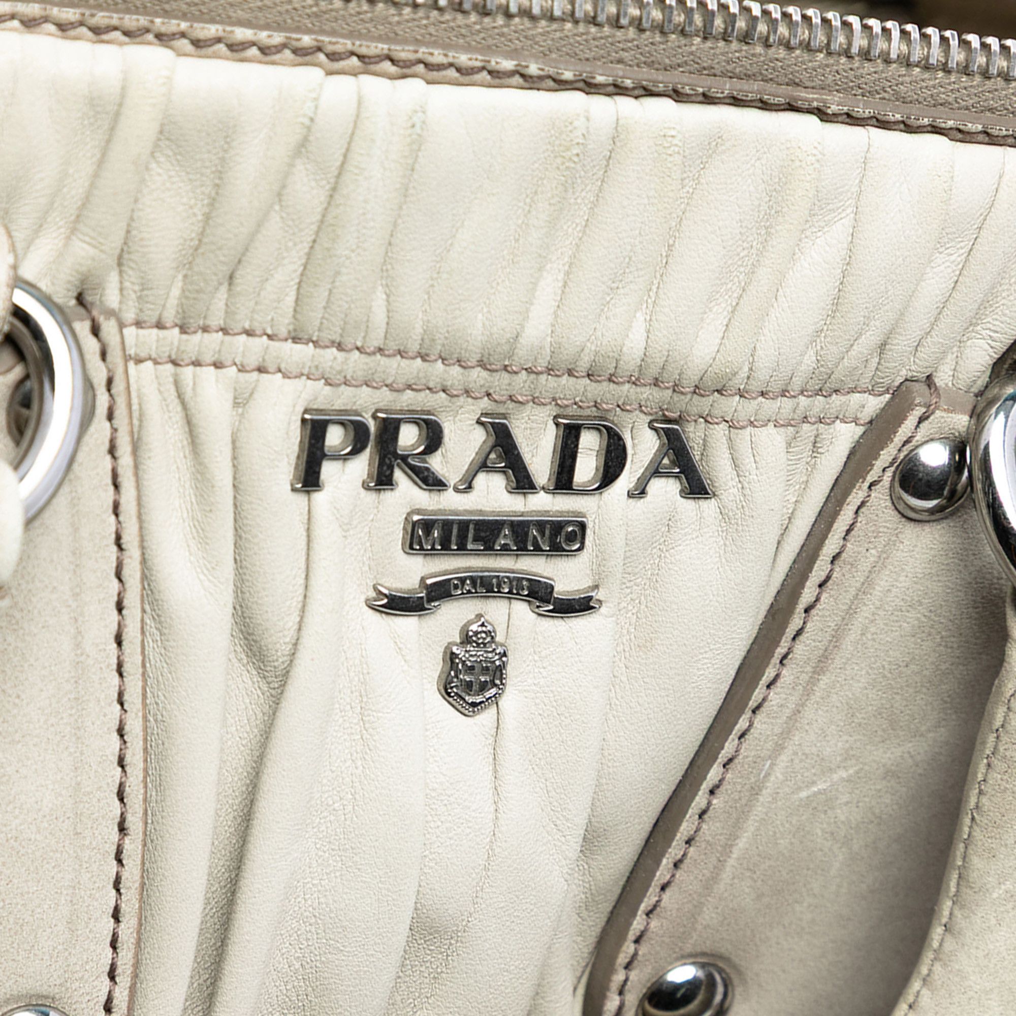 Prada Prada Nappa Gaufre Ombre Satchel Size ONE SIZE - 5 Thumbnail