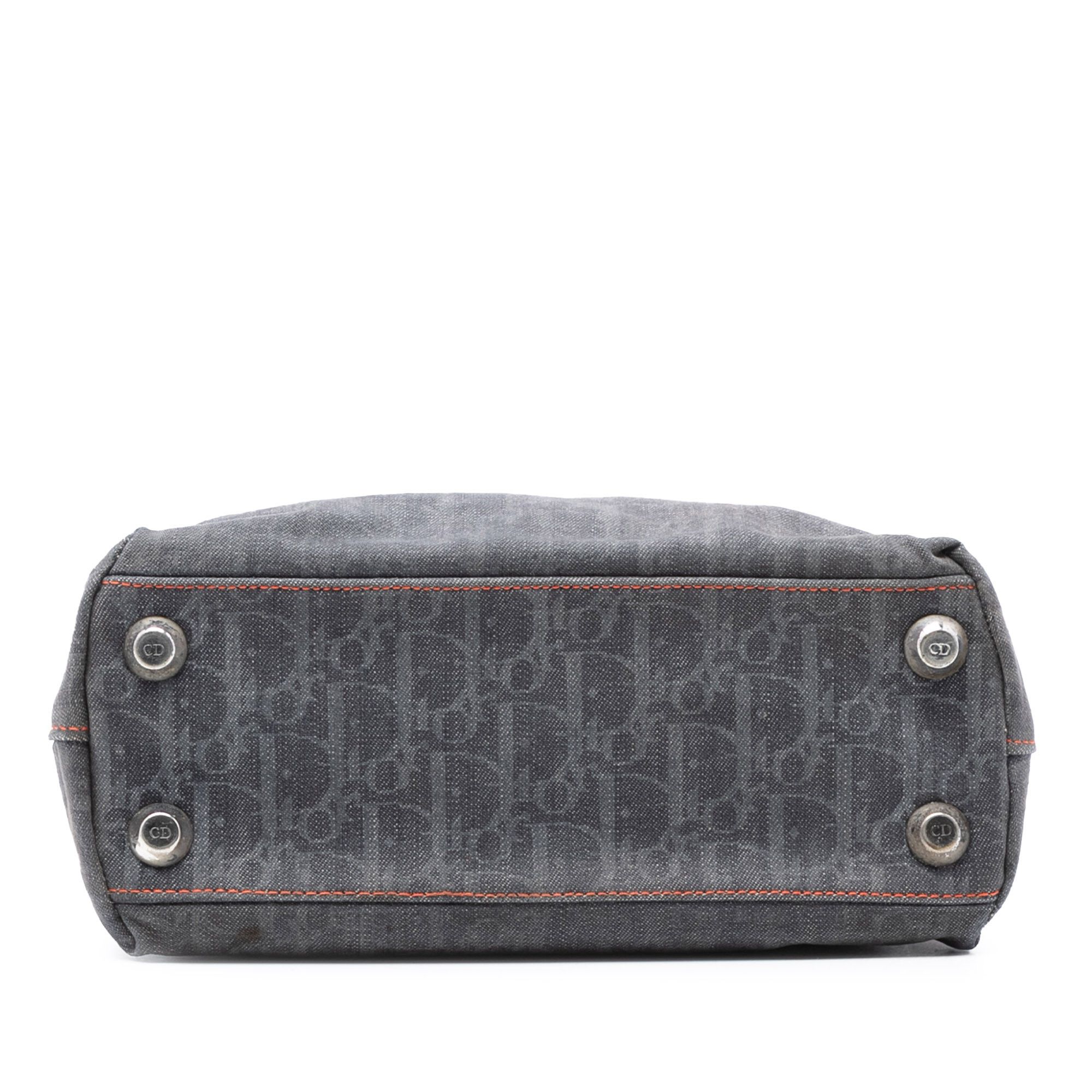 Dior Dior Diorissimo Trotter Denim Flight Tote Size ONE SIZE - 3 Thumbnail