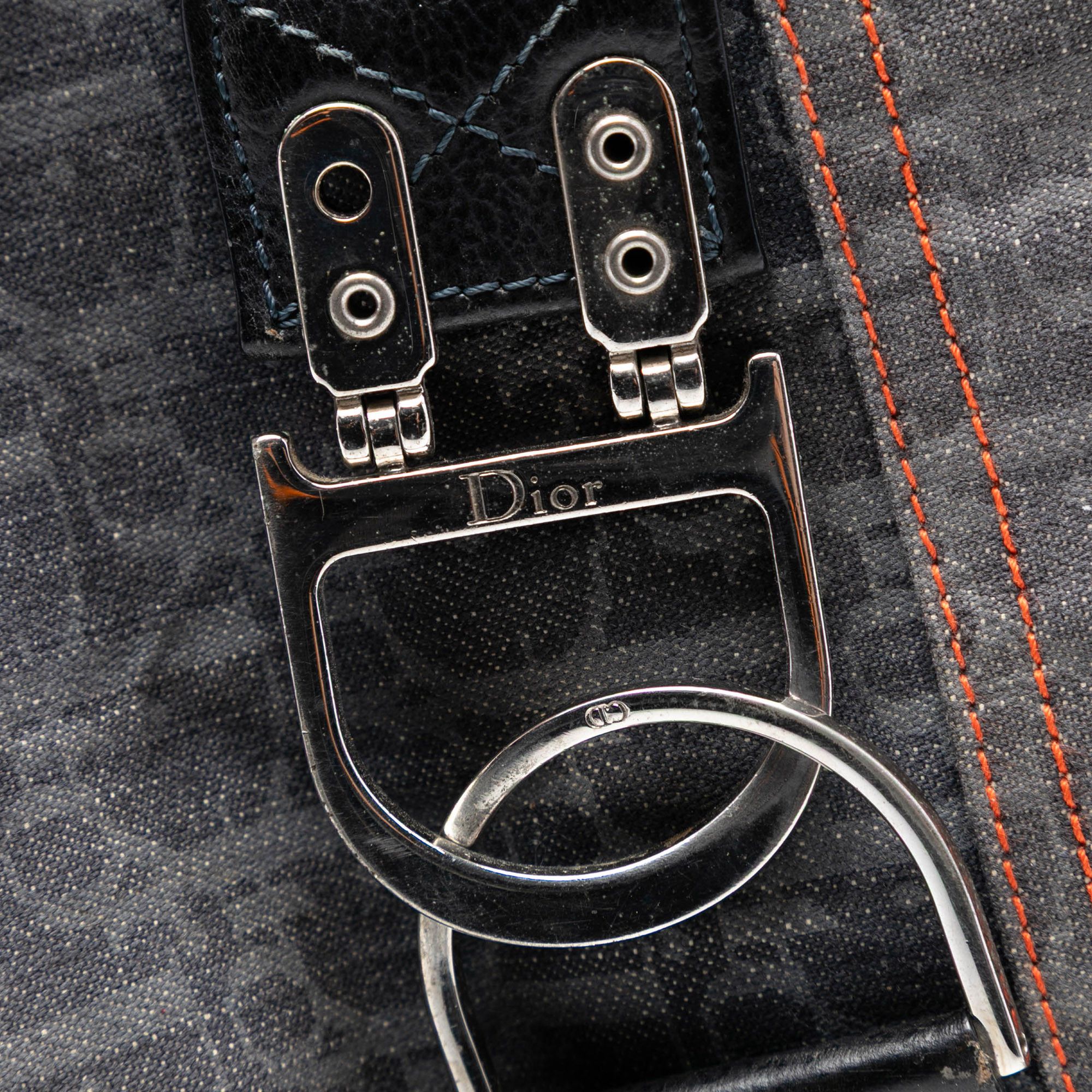 Dior Dior Diorissimo Trotter Denim Flight Tote Size ONE SIZE - 5 Thumbnail