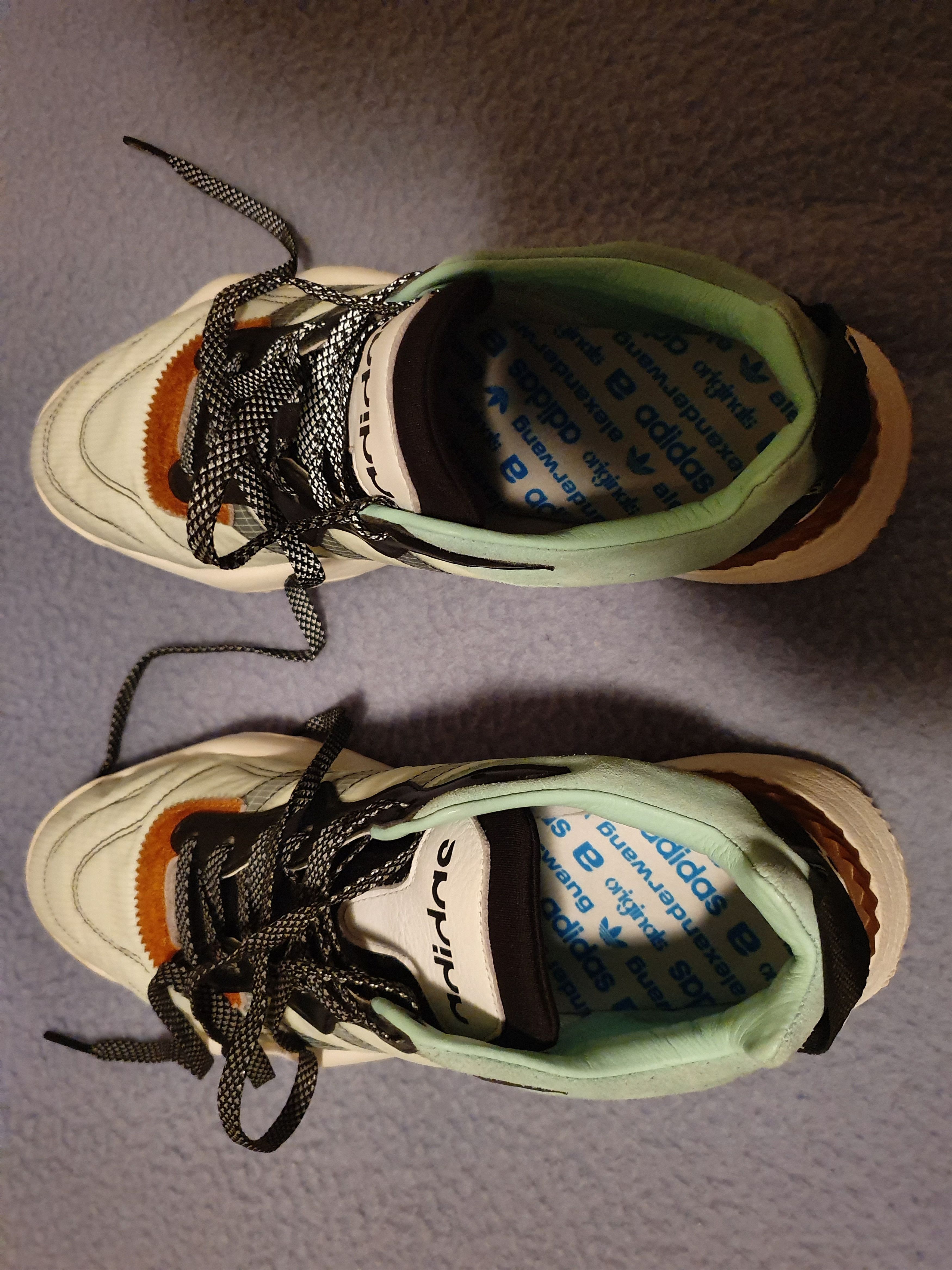 Alexander Wang Adidas x Alexander Wang Adidas Originals by Alexander Wang AW Turnout Trainer Clear Mint Regular price Grailed