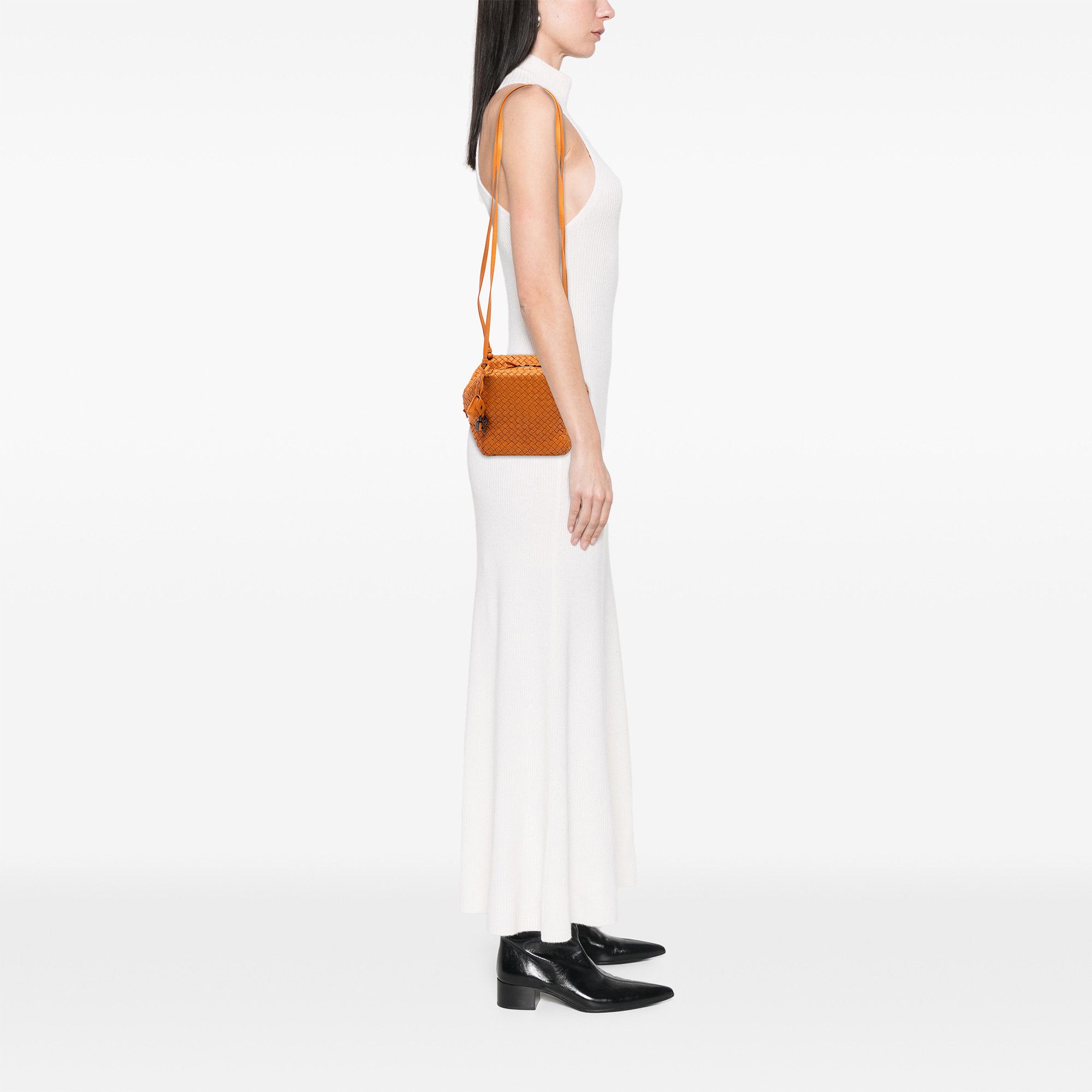Bottega Veneta Bottega Veneta Nappa Intrecciato Cube Crossbody Size ONE SIZE - 7 Thumbnail