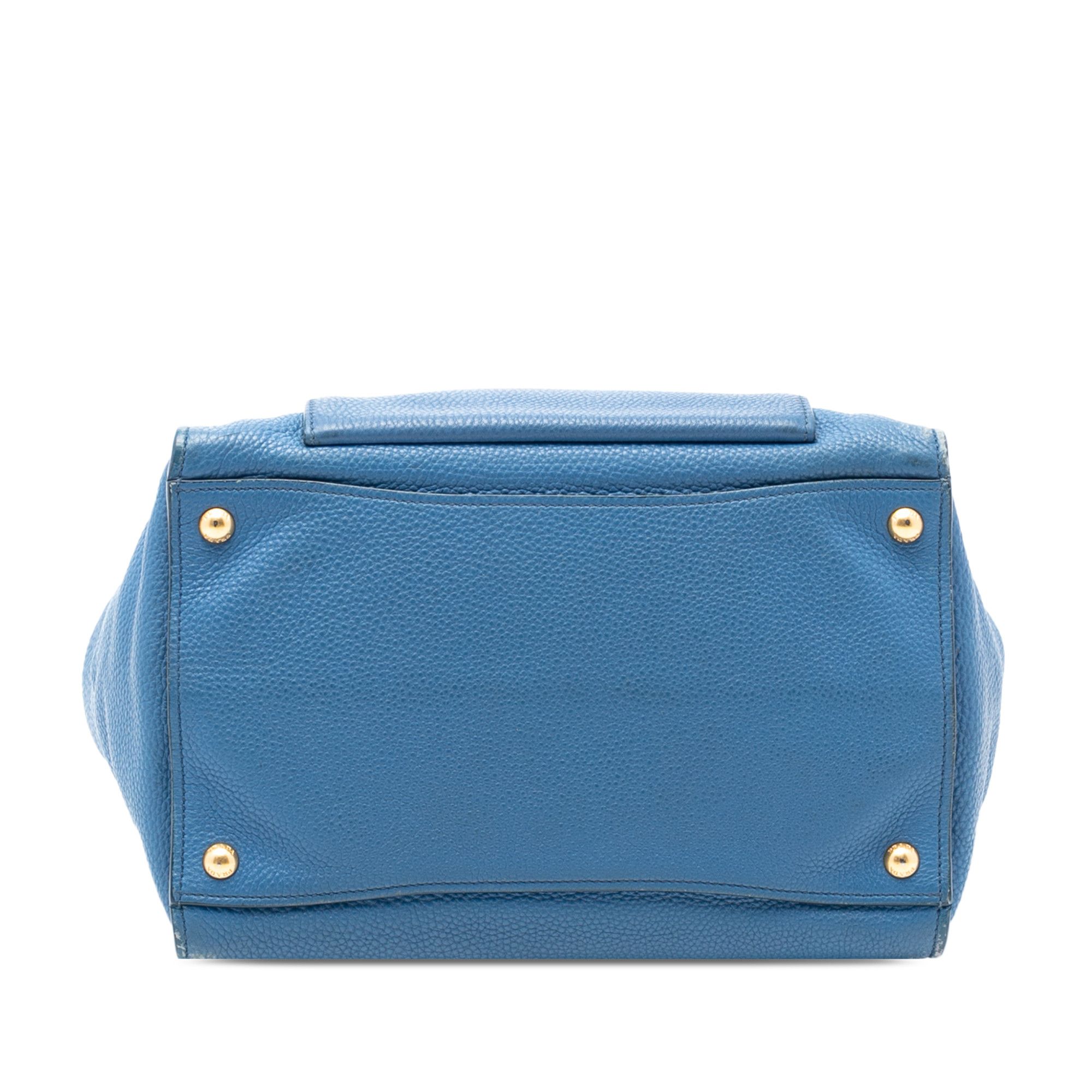 Prada Prada Vitello Daino Front Pocket Open Convertible Tote Size ONE SIZE - 3 Thumbnail