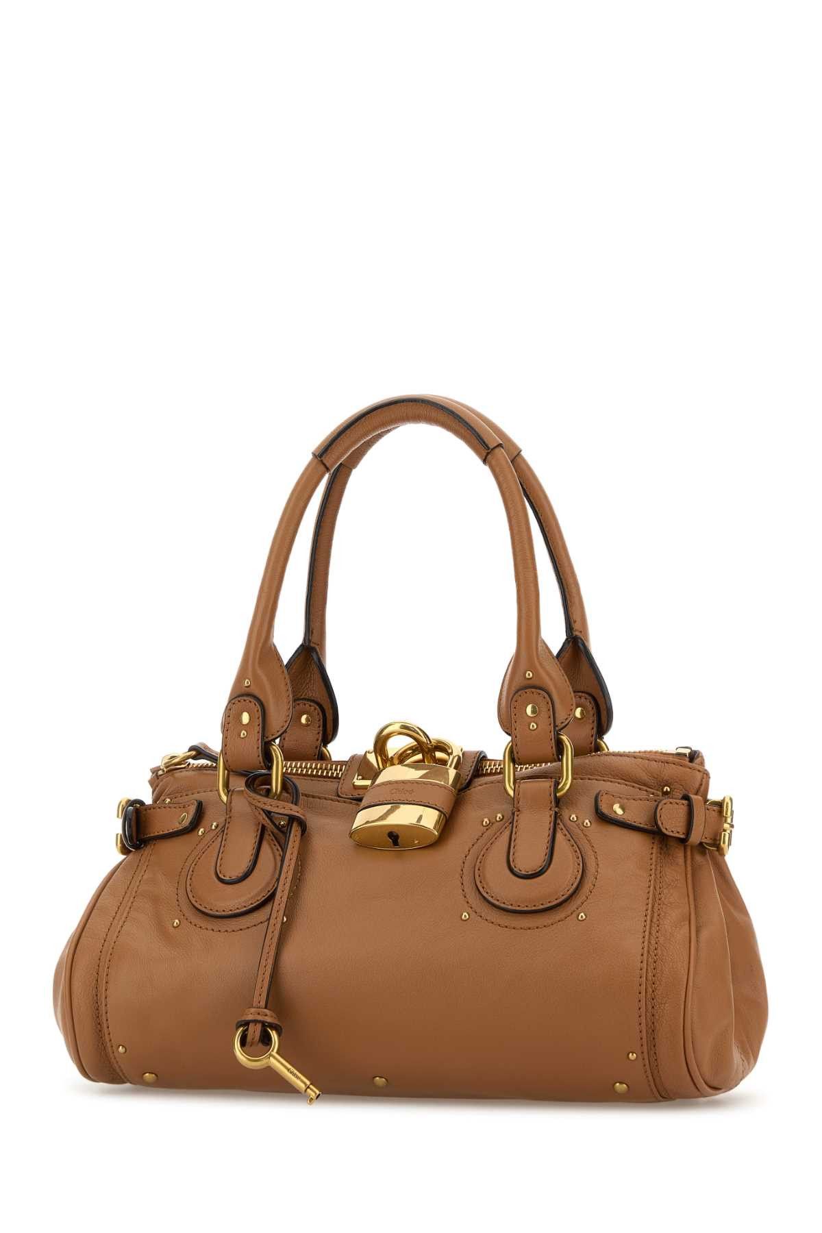 Chloe Camel Leather Paddington Shoulder Bag Size ONE SIZE - 2 Thumbnail