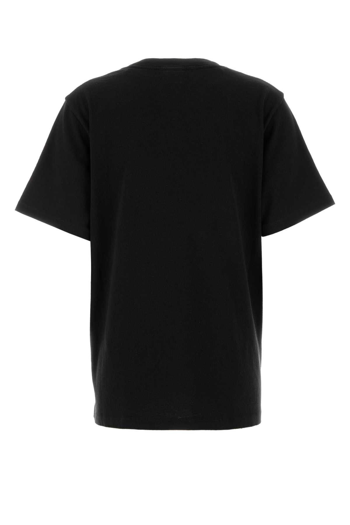Chloe Slate Cotton Oversize T-Shirt Size M / US 6-8 / IT 42-44 - 2 Thumbnail