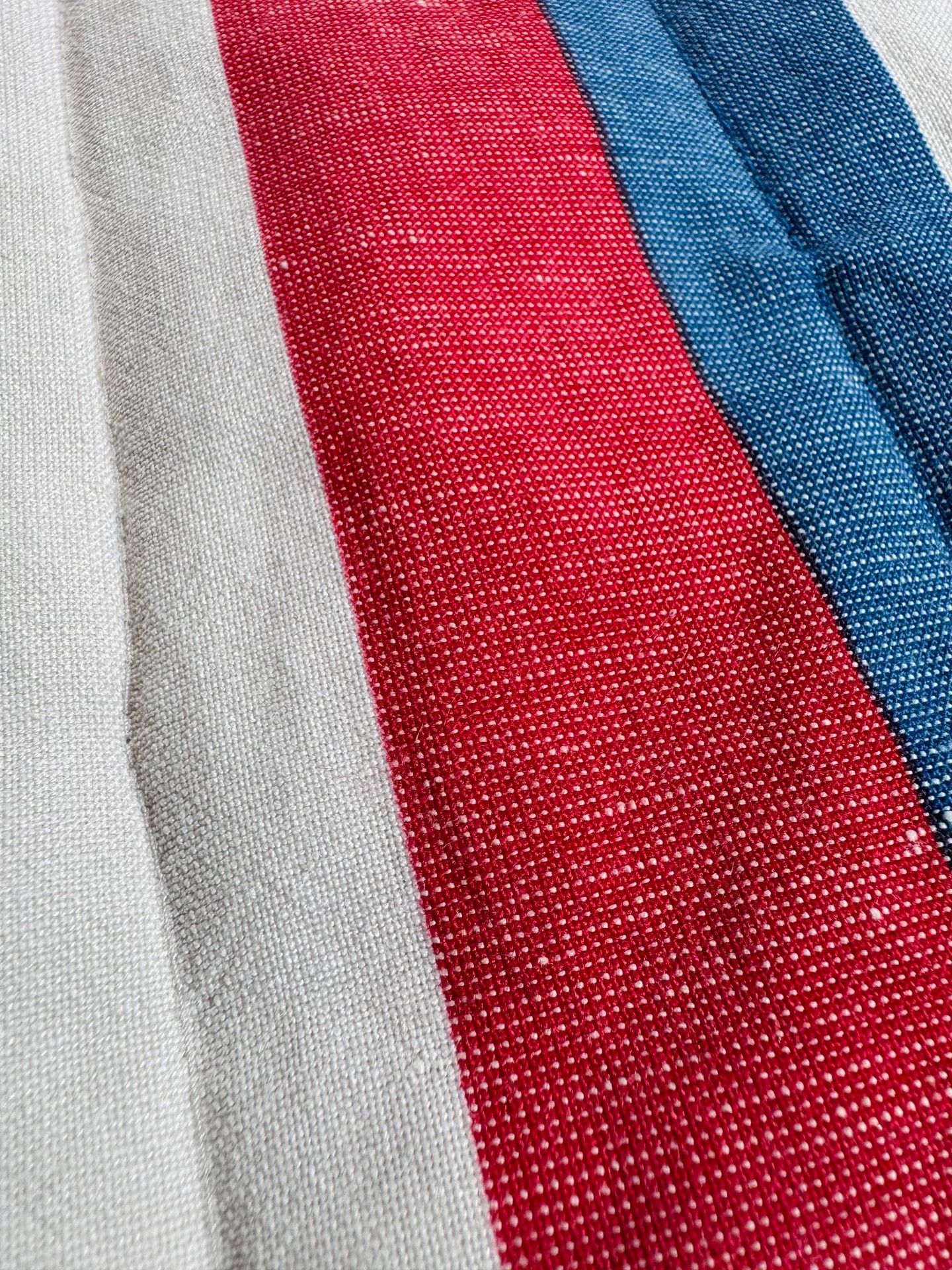 Visvim visvim stripes muffler in natural dye Size ONE SIZE - 7 Thumbnail