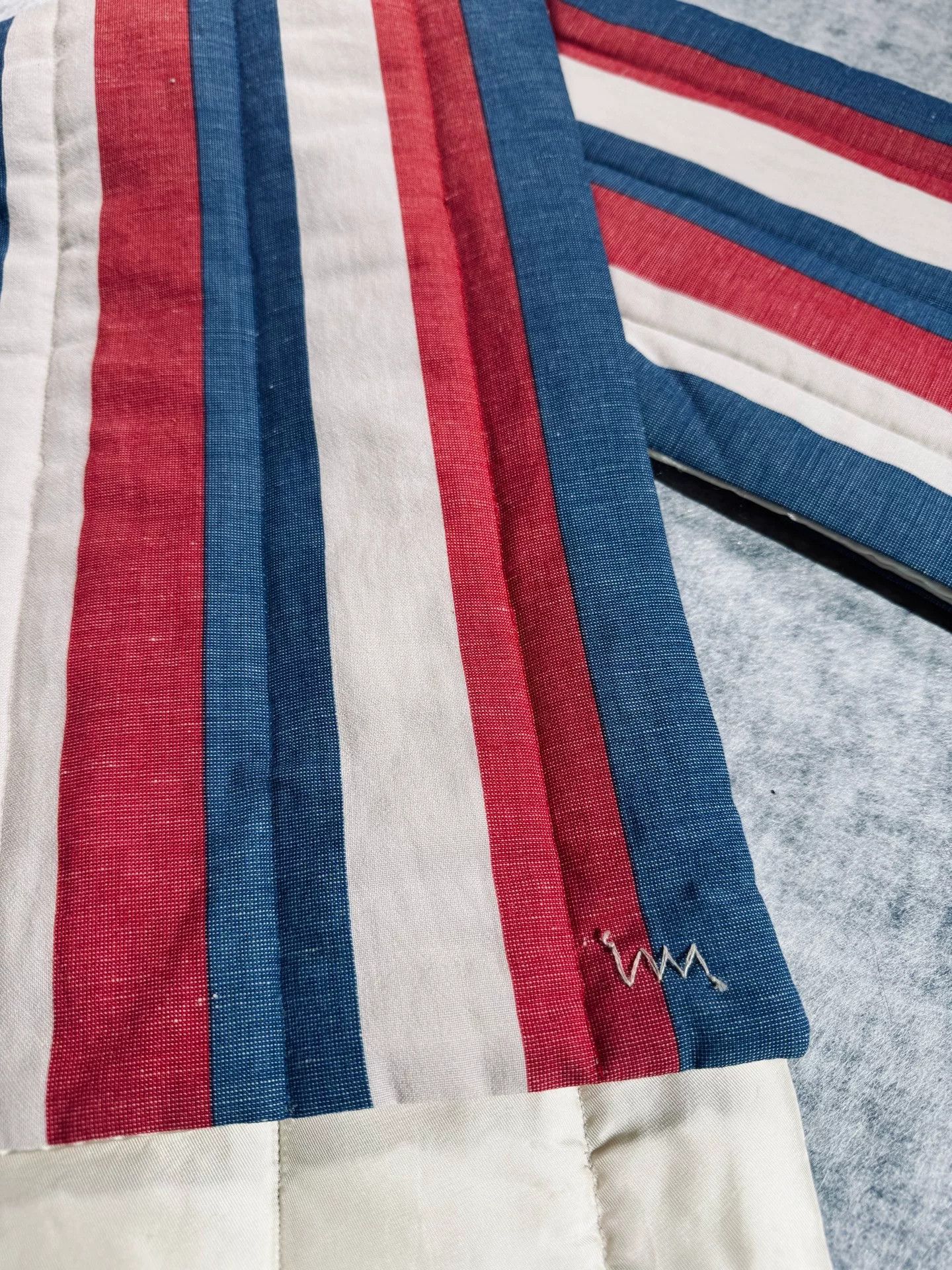 Visvim visvim stripes muffler in natural dye Size ONE SIZE - 6 Thumbnail