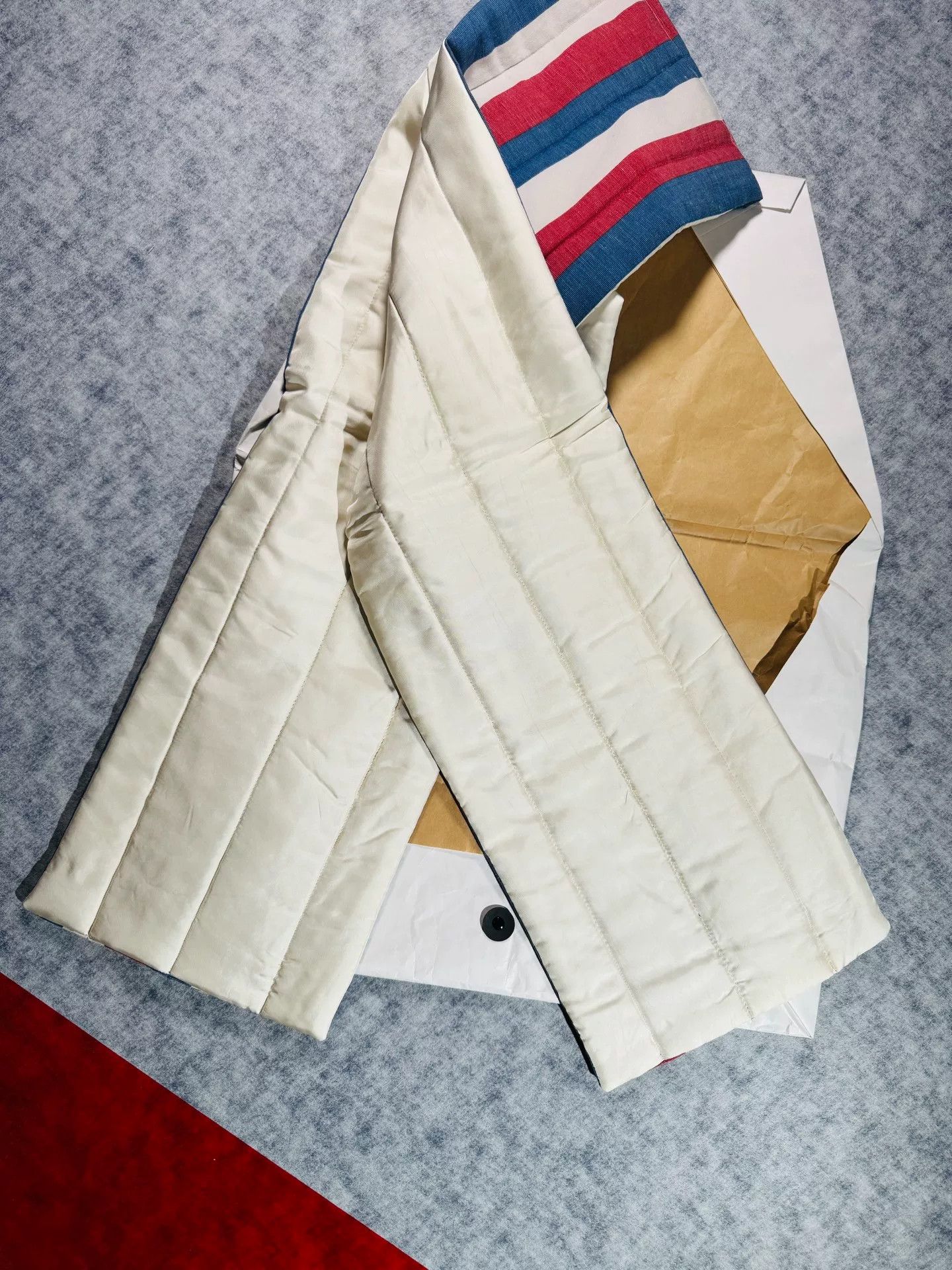 Visvim visvim stripes muffler in natural dye Size ONE SIZE - 5 Thumbnail