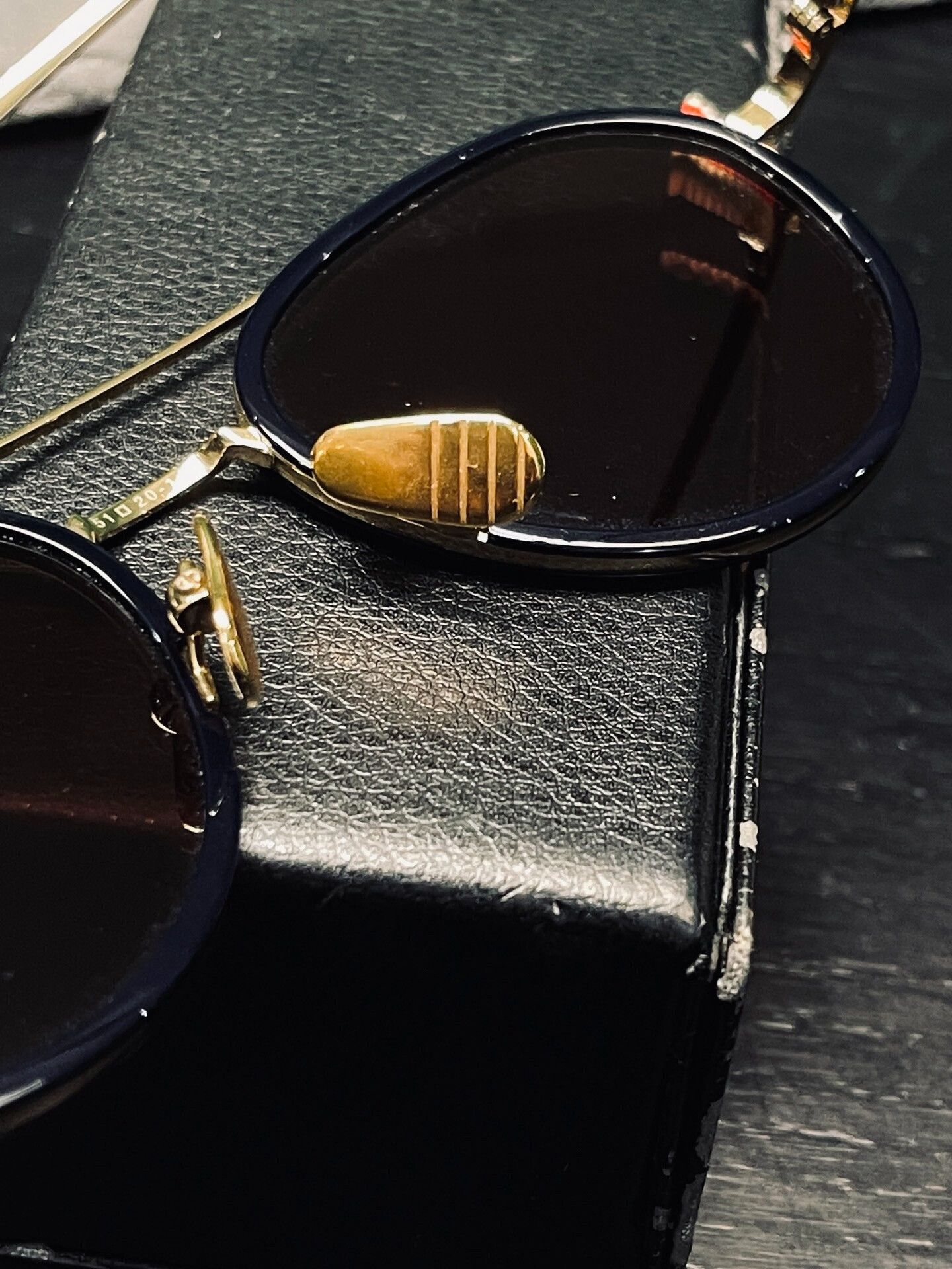 Thom Browne Thom Browne Pilot Sunglasses TB-801 Size ONE SIZE - 7 Thumbnail