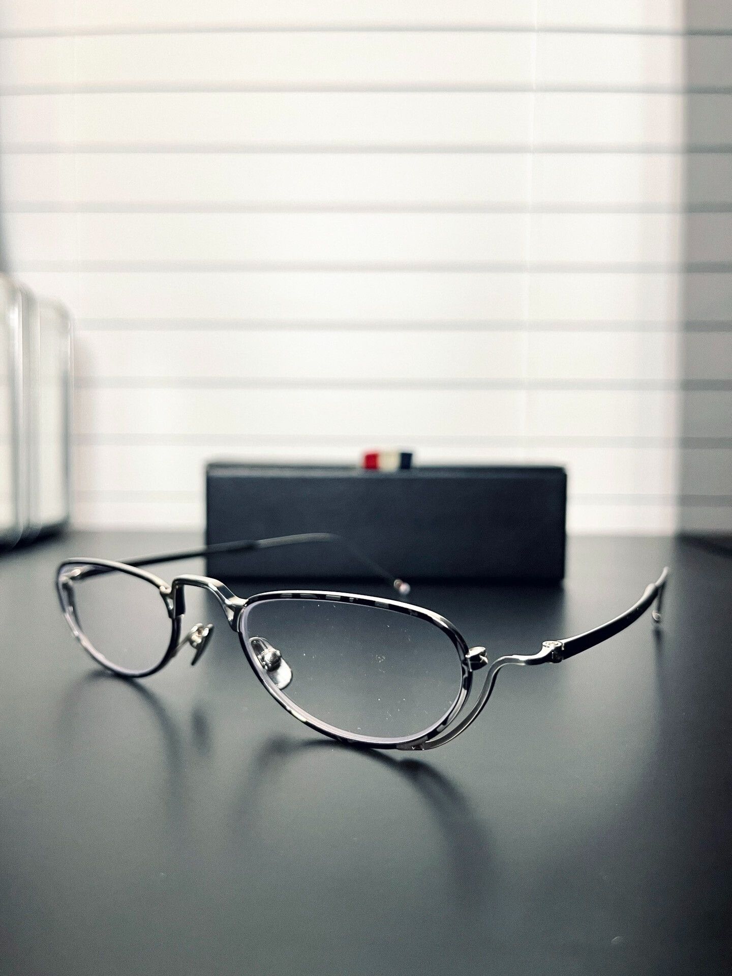 Thom Browne Thom Browne Titanium Optical Glasses Size ONE SIZE - 3 Thumbnail