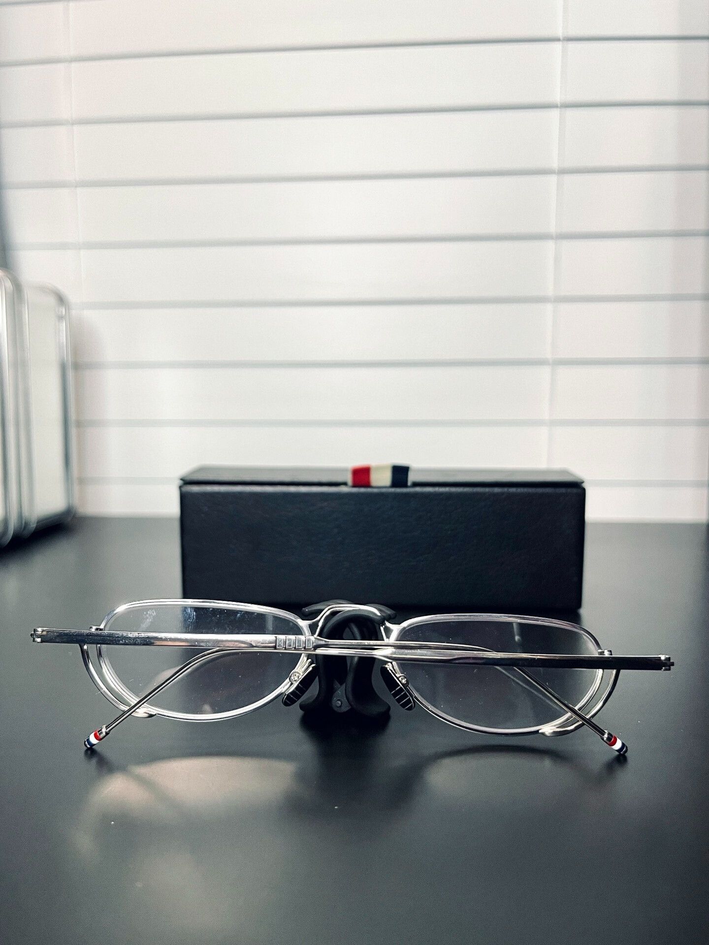 Thom Browne Thom Browne Titanium Optical Glasses Size ONE SIZE - 2 Thumbnail