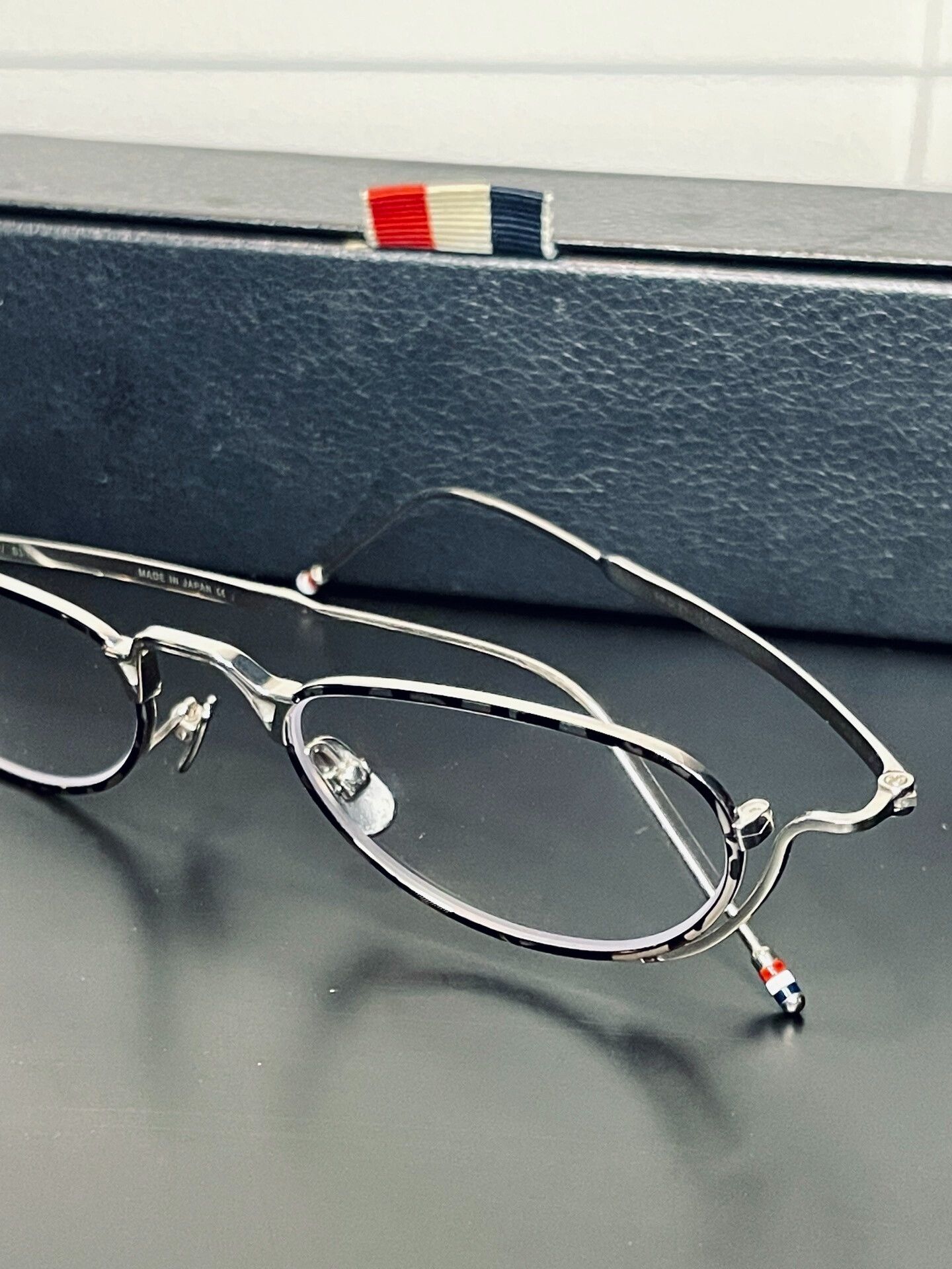 Thom Browne Thom Browne Titanium Optical Glasses Size ONE SIZE - 5 Thumbnail