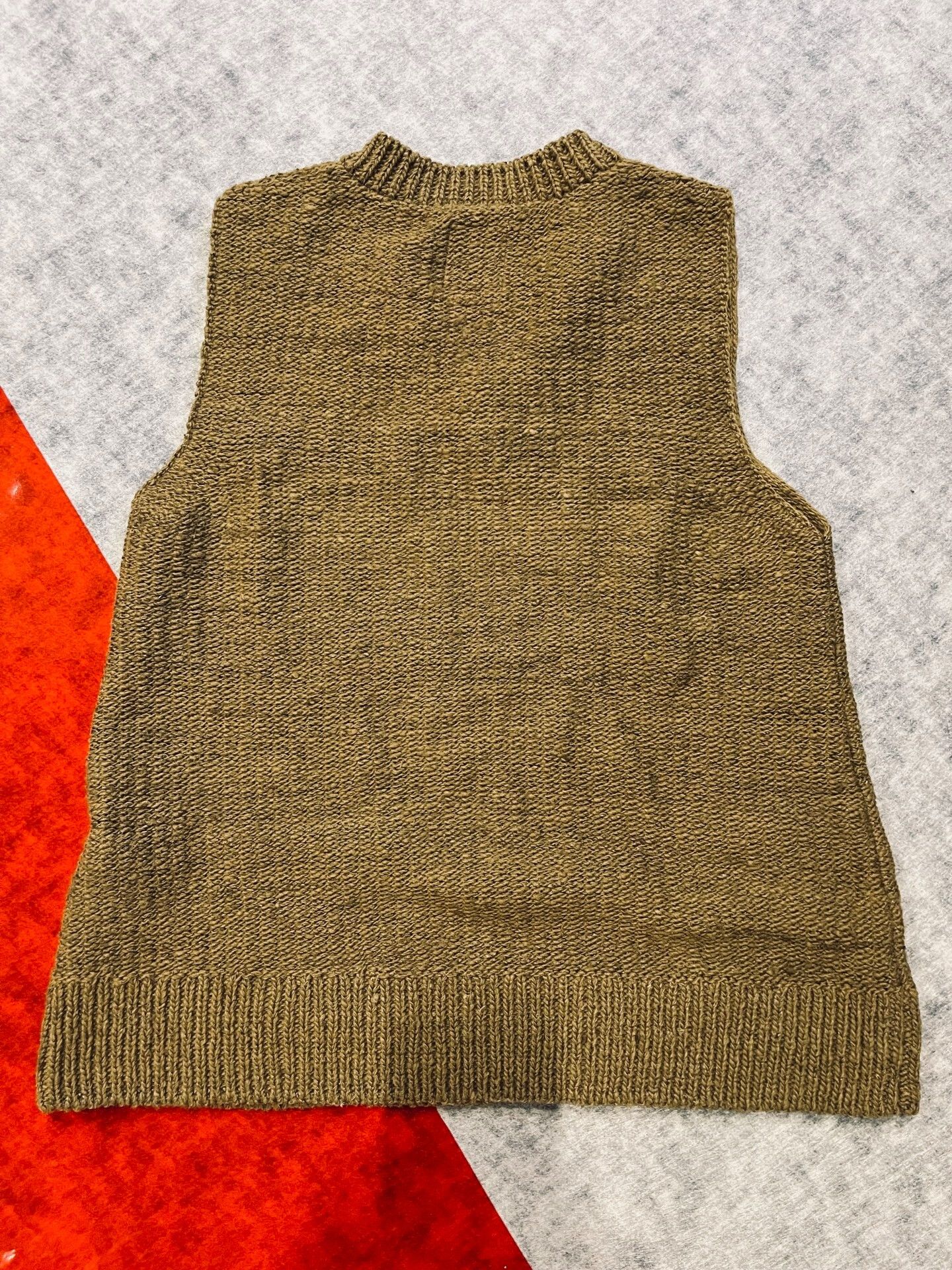 Visvim Visvim Tussar V-Neck Wool Blend Vest Size US M / EU 48-50 / 2 - 2 Thumbnail