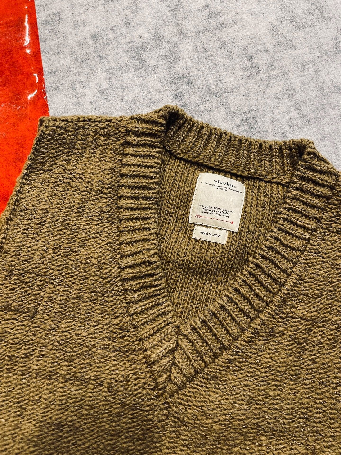 Visvim Visvim Tussar V-Neck Wool Blend Vest Size US M / EU 48-50 / 2 - 3 Thumbnail