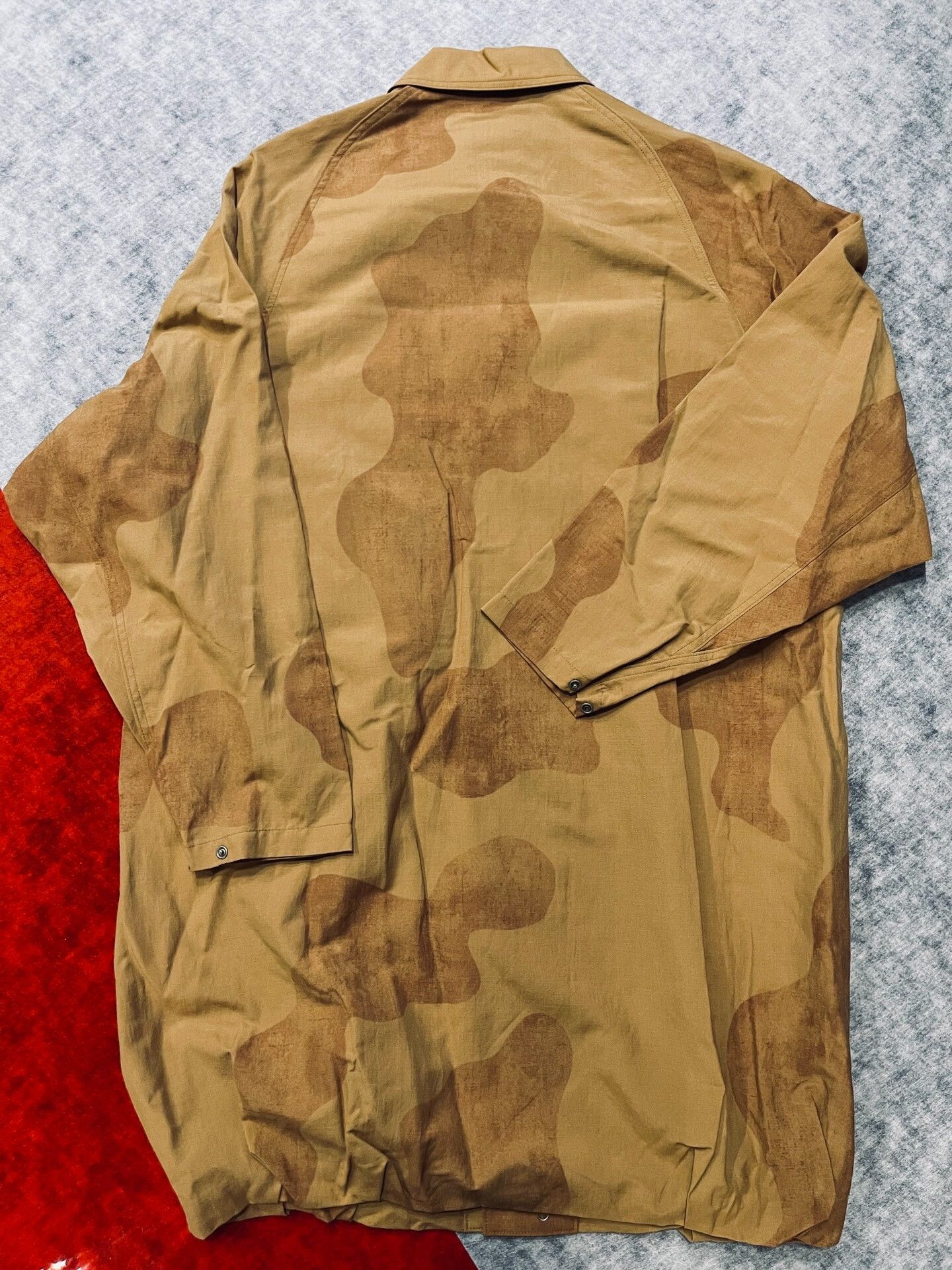 Visvim Visvim Four Winds Wind Coat Beige Camo Size US M / EU 48-50 / 2 - 2 Thumbnail