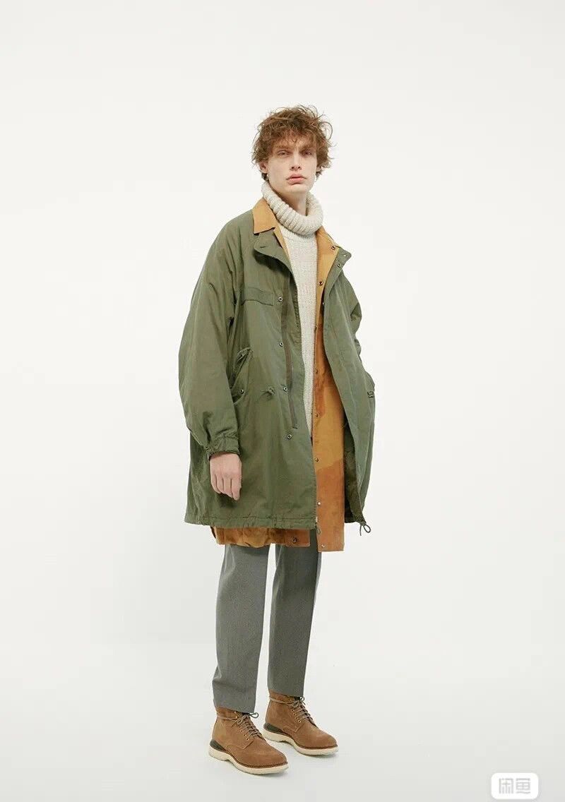 Visvim Visvim Four Winds Wind Coat Beige Camo Size US M / EU 48-50 / 2 - 8 Thumbnail