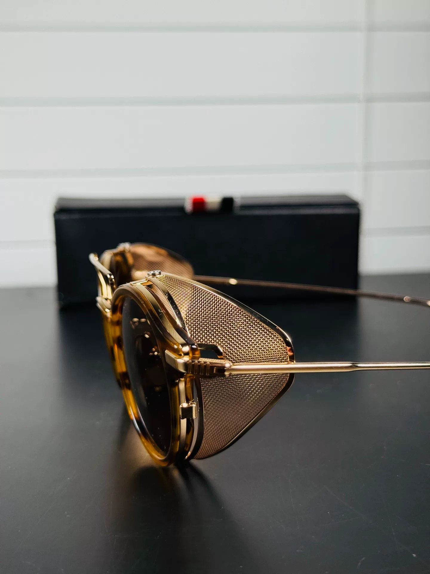 Thom Browne thom browne tb-804 brown sunglasses Size ONE SIZE - 4 Thumbnail