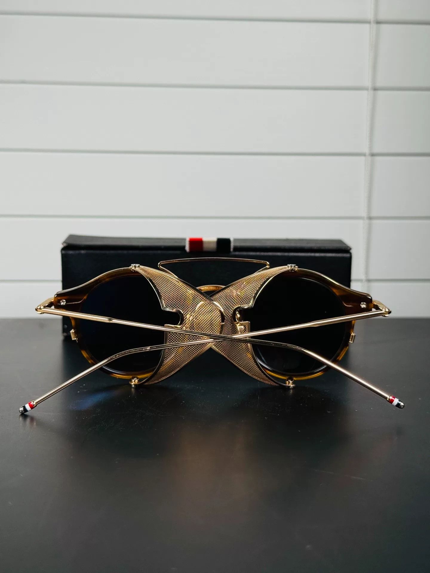 Thom Browne thom browne tb-804 brown sunglasses Size ONE SIZE - 2 Thumbnail