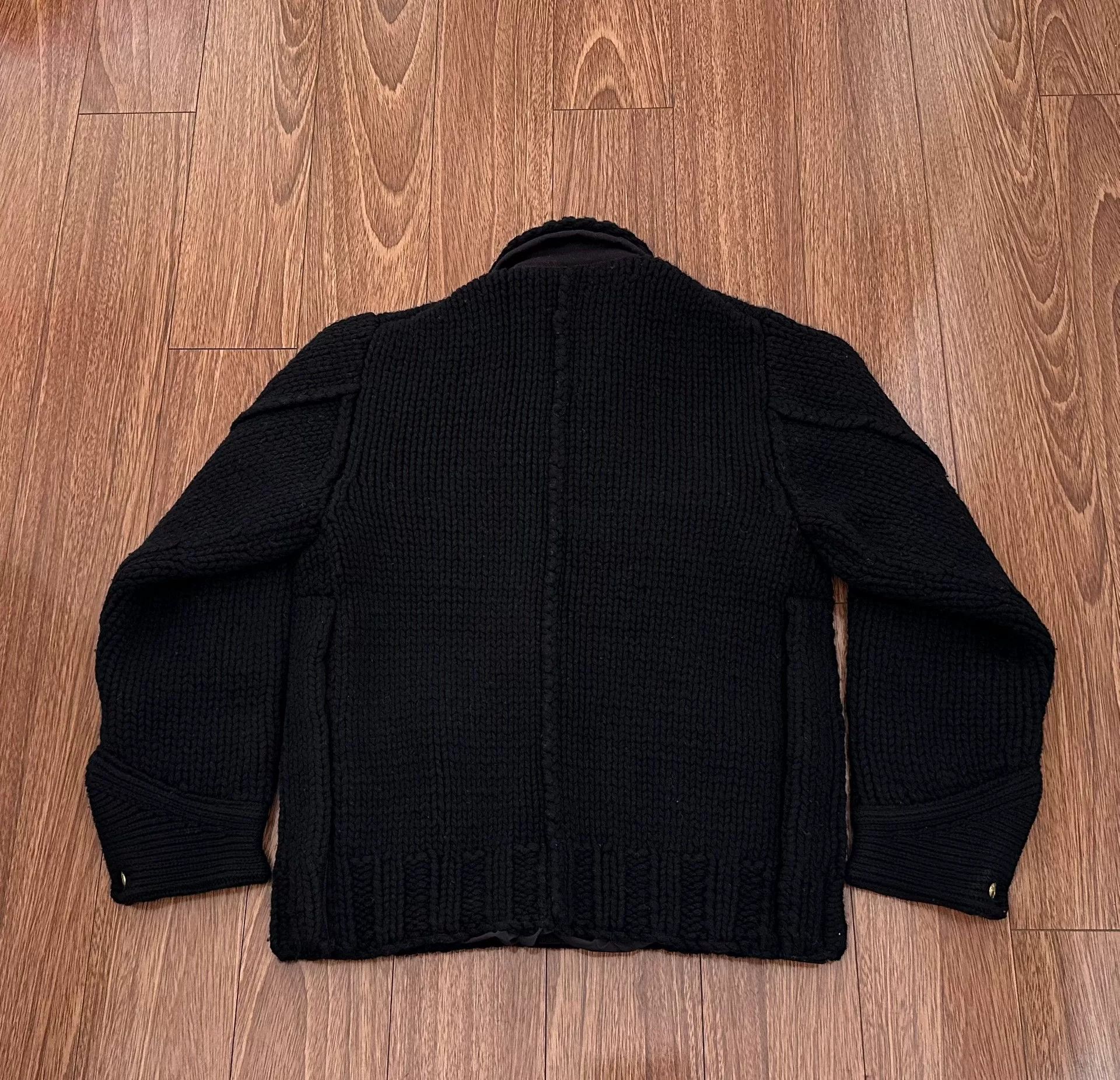 Sacai sacai x carhartt wool knit jacket Size US S / EU 44-46 / 1 - 2 Thumbnail