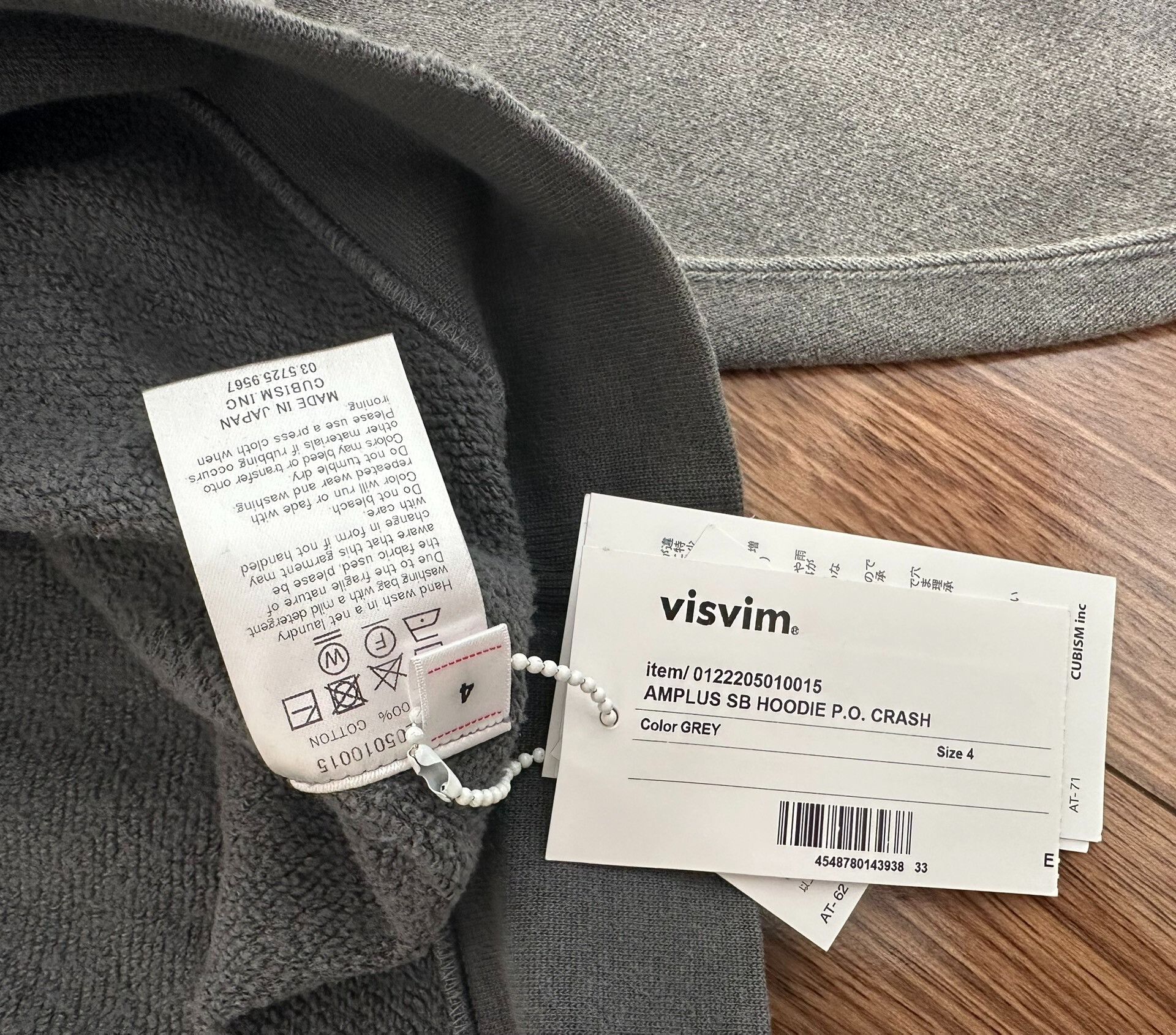 Visvim visvim amplus sb hoodie with vintage finish Size US M / EU 48-50 / 2 - 3 Thumbnail