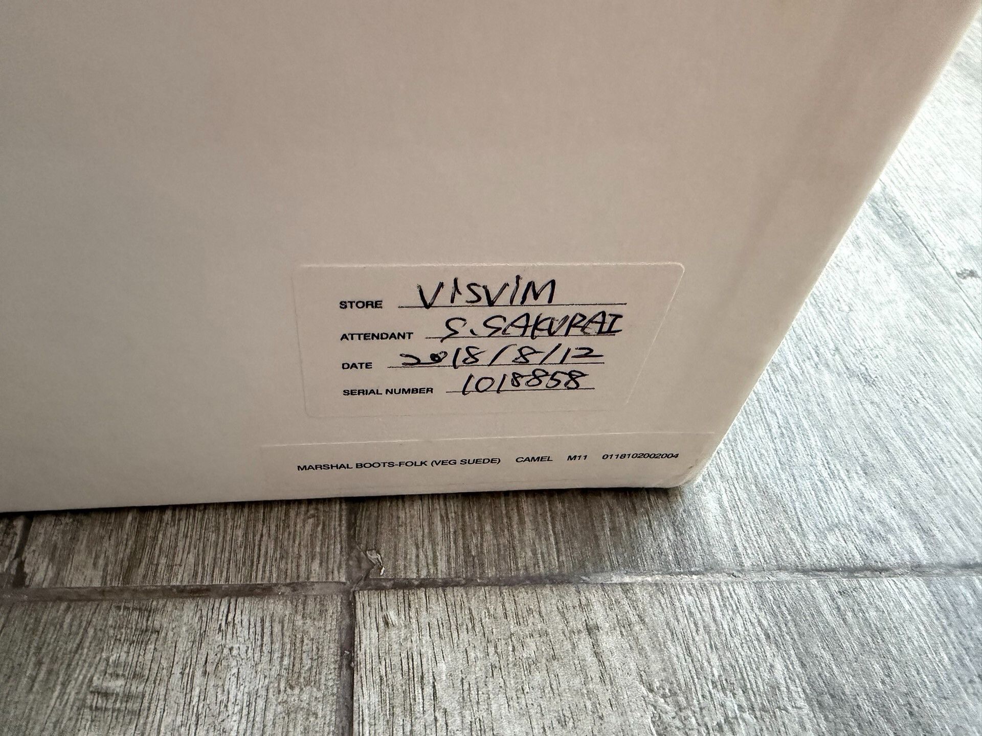 Visvim visvim marshal boots in camel suede Size US 11 / EU 44 - 8 Thumbnail