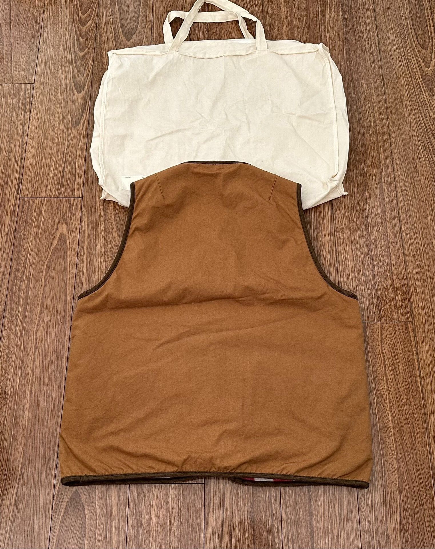 Visvim visvim iris liner vest reversible lt.brown Size US M / EU 48-50 / 2 - 2 Thumbnail