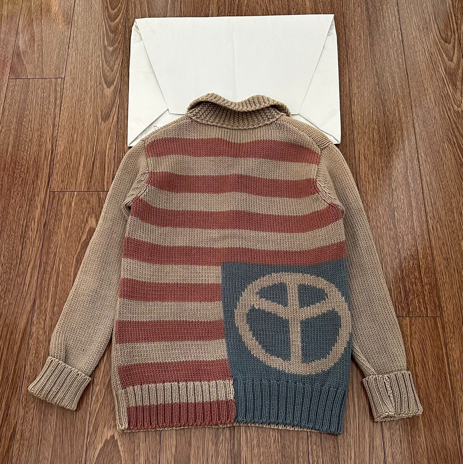 Visvim visvim sturgis sweater in lt. mud color Size US S / EU 44-46 / 1 - 2 Thumbnail