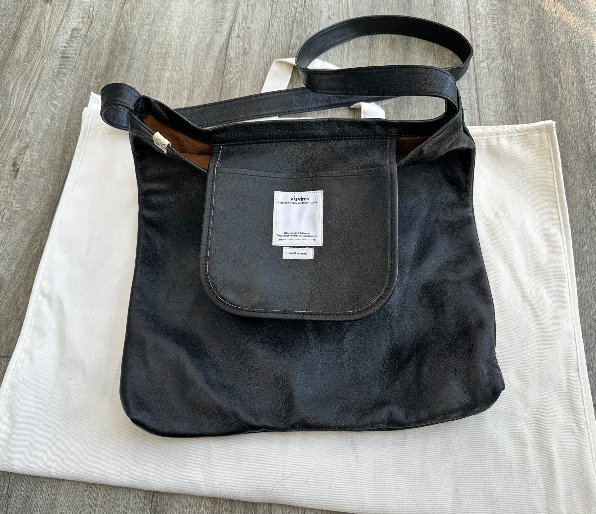 Visvim visvim record bag black crossbody design Size ONE SIZE - 3 Thumbnail