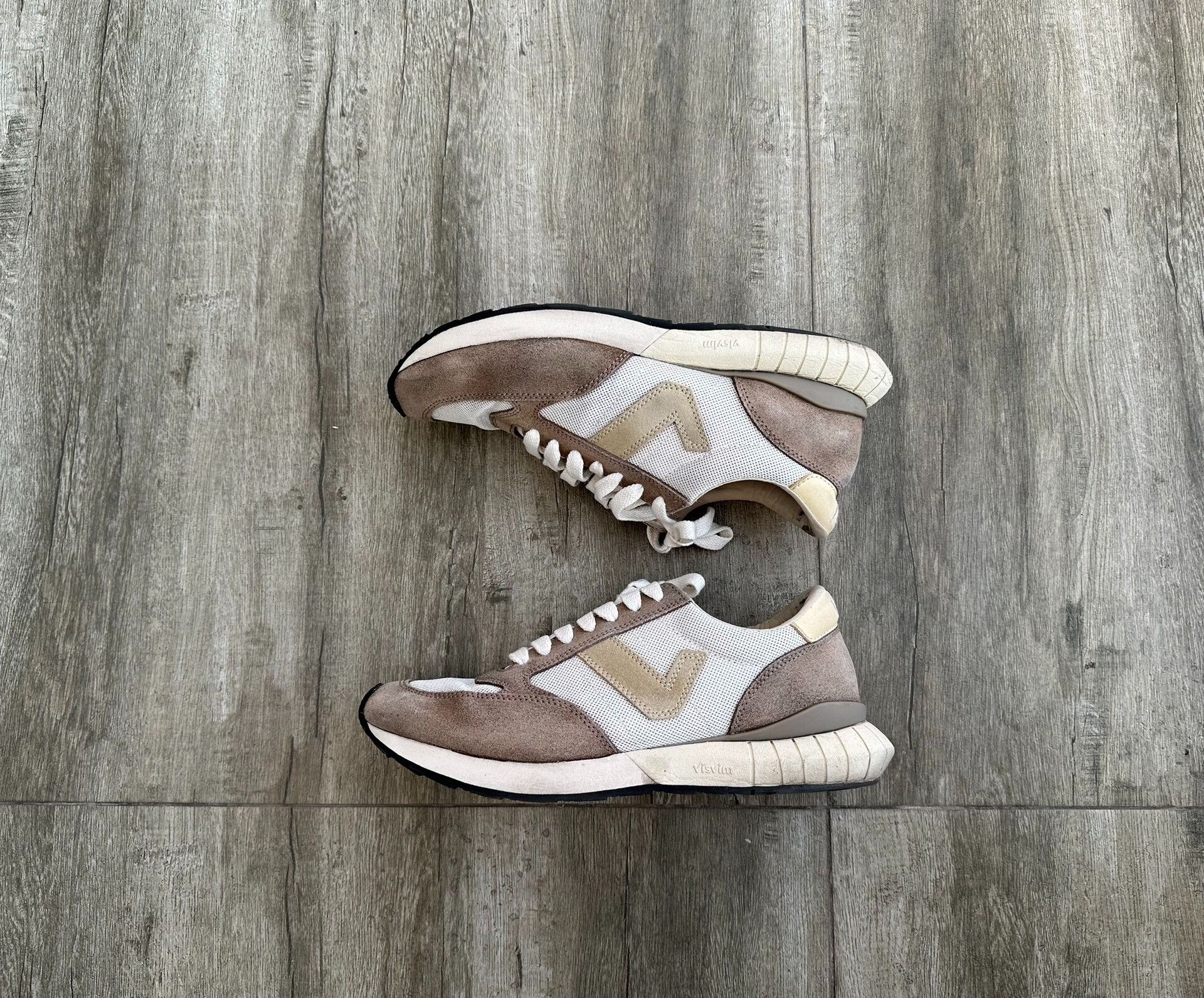 Visvim visvim dunand trainer with italian leather and canvas Size US 11 / EU 44 - 3 Thumbnail