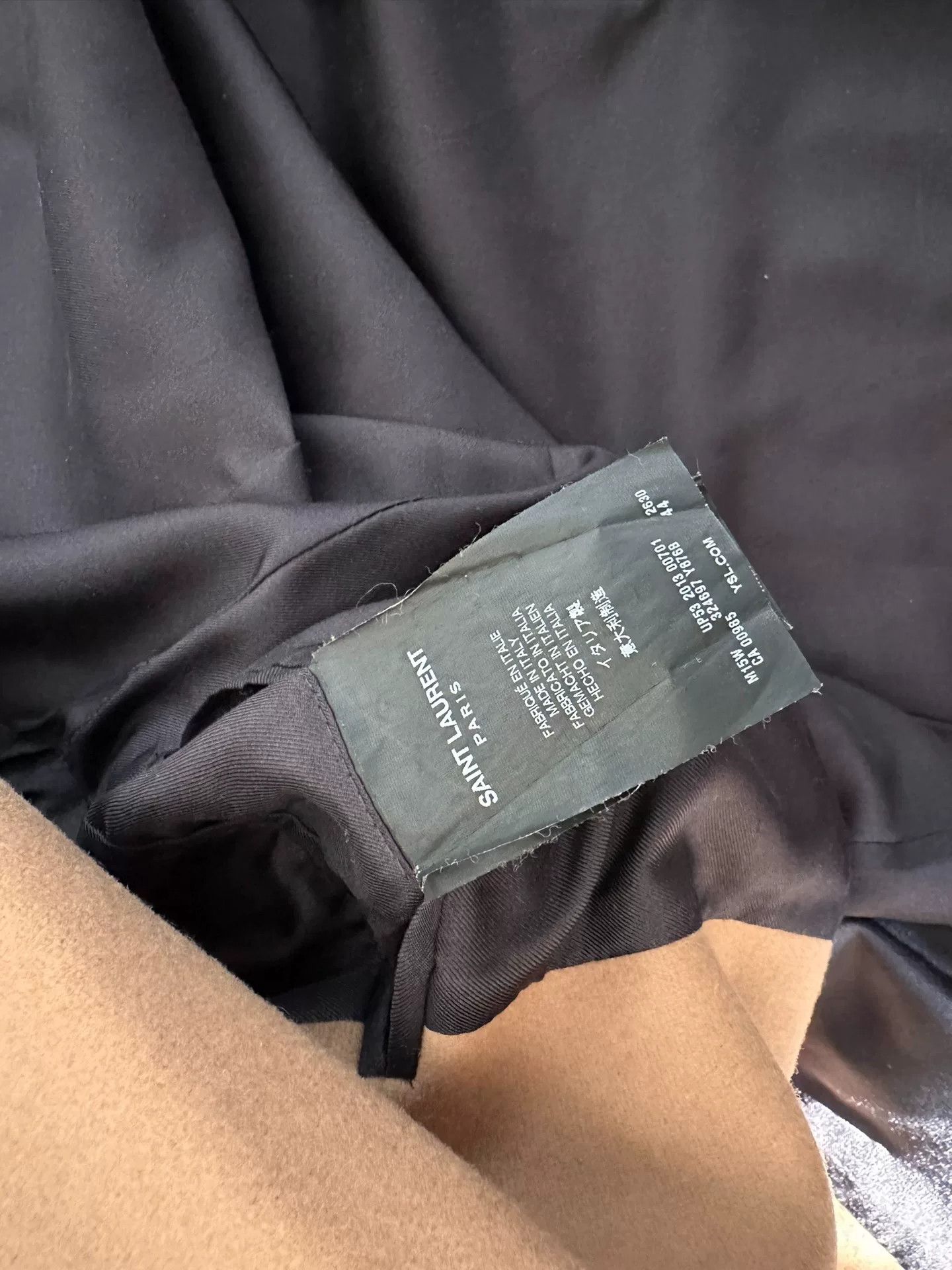 Saint Laurent Paris saint laurent cashmere coat made in italy Size US M / EU 48-50 / 2 - 4 Thumbnail