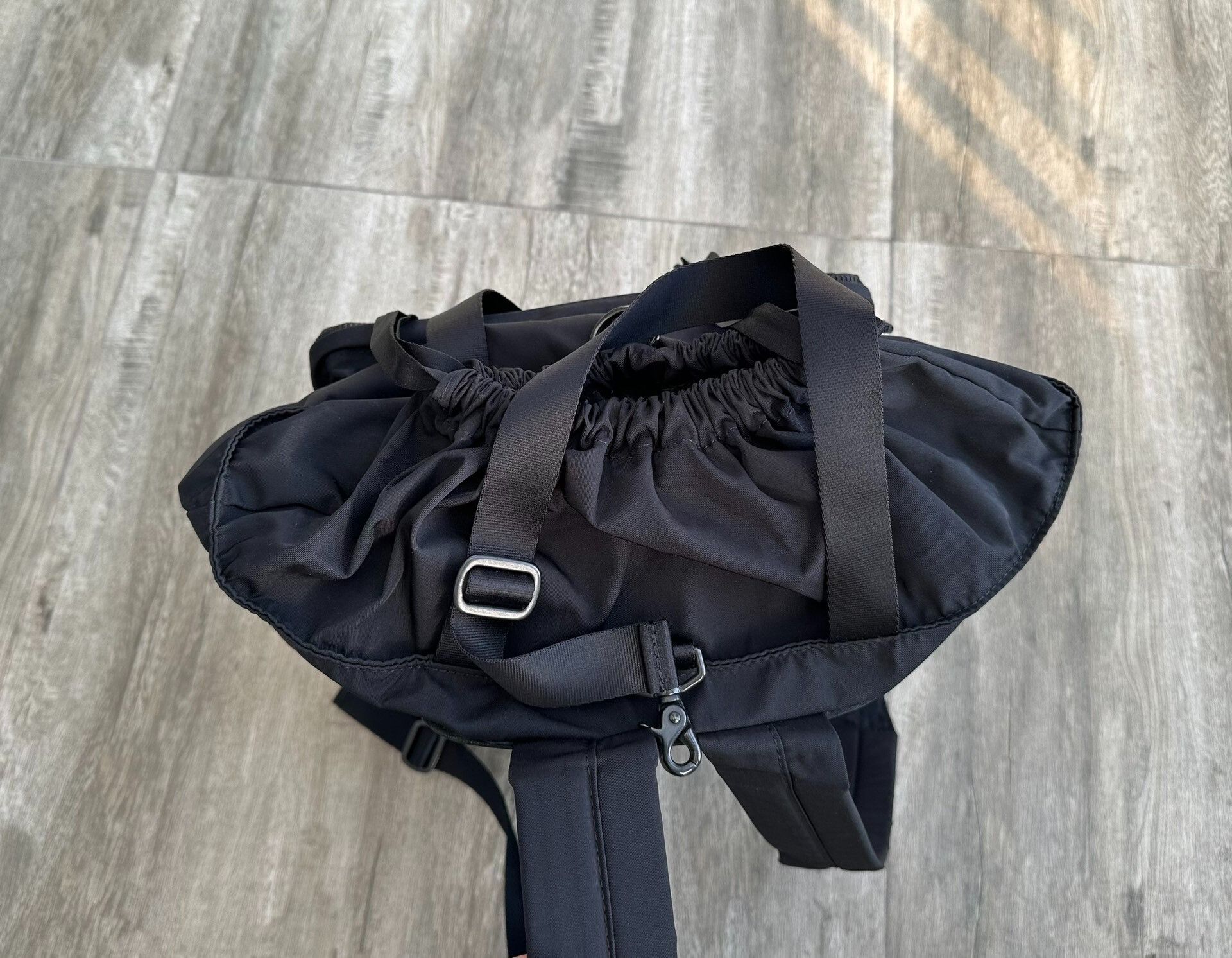 KATO Kazunori Kato Black Travel Backpack Size ONE SIZE - 3 Thumbnail