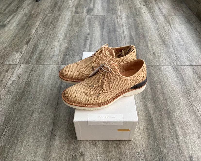 Visvim visvim raffia-folk low-top shoes in natural Size US 9 / EU 42 - 2 Thumbnail