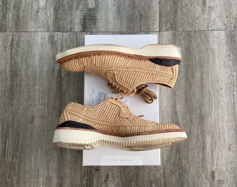 Visvim visvim raffia-folk low-top shoes in natural Size US 9 / EU 42 - 4 Thumbnail