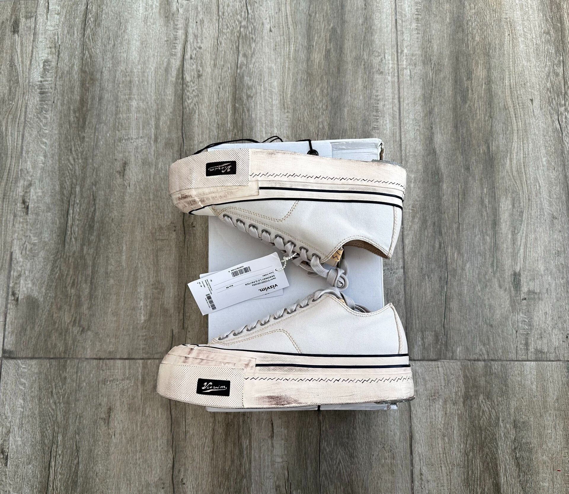 Visvim visvim skagway low top canvas shoes Size US 8 / EU 41 - 2 Thumbnail