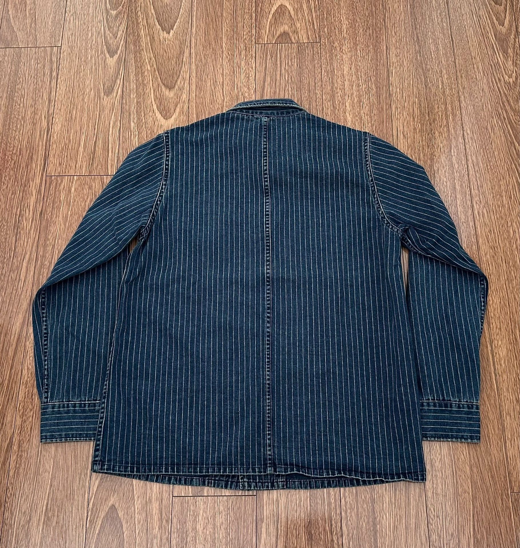 Visvim visvim travail coverall wabash indigo jacket Size US M / EU 48-50 / 2 - 2 Thumbnail