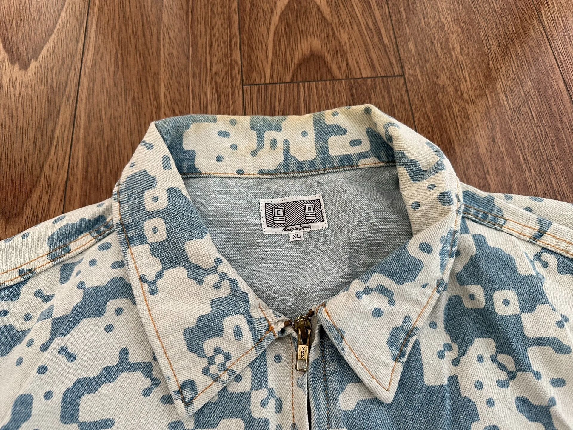 Cav Empt noise washed denim jacket by c.e Cav Empt Size US XL / EU 56 / 4 - 3 Thumbnail