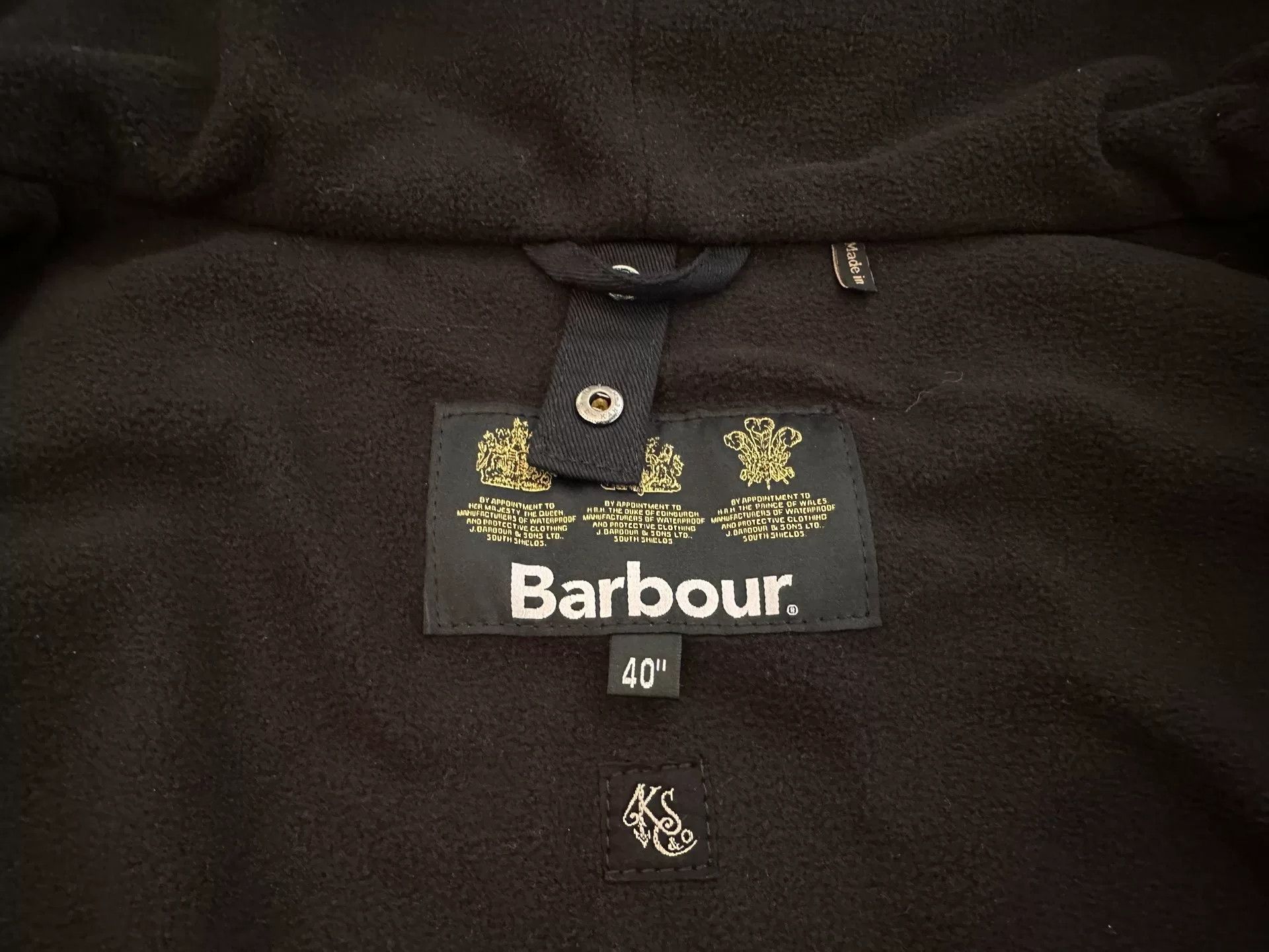 Kaptain Sunshine kaptain sunshine barbour hooded transport jacket Size US M / EU 48-50 / 2 - 4 Thumbnail