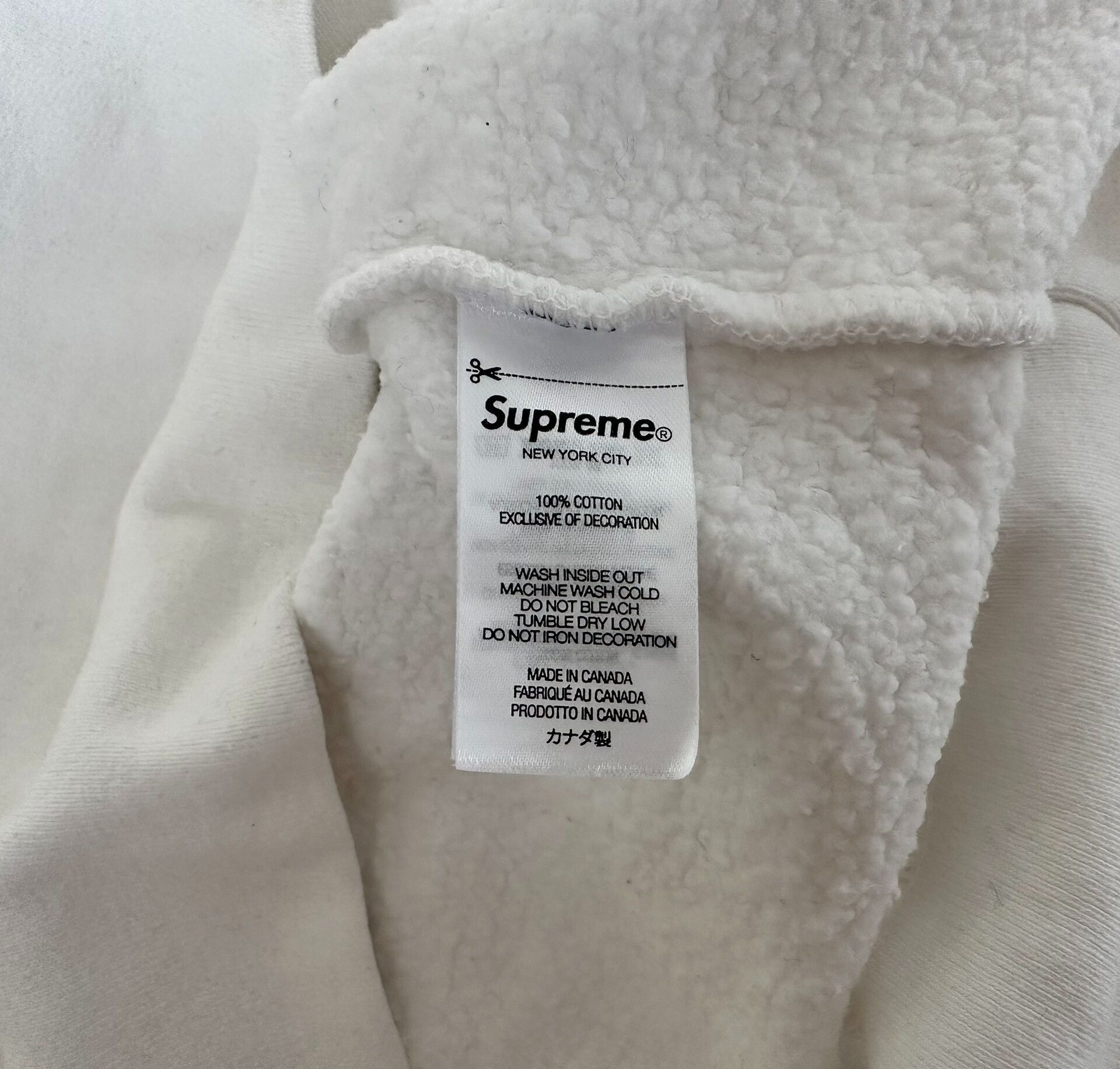 Supreme supreme x wtaps hooded sweatshirt in white Size US XL / EU 56 / 4 - 5 Thumbnail