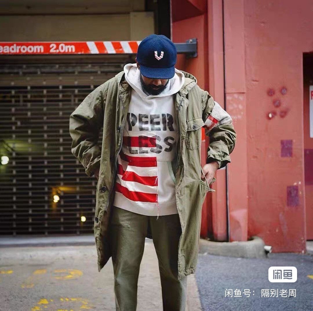 Visvim visvim jumbo hoodie collage with flags Size US M / EU 48-50 / 2 - 7 Thumbnail