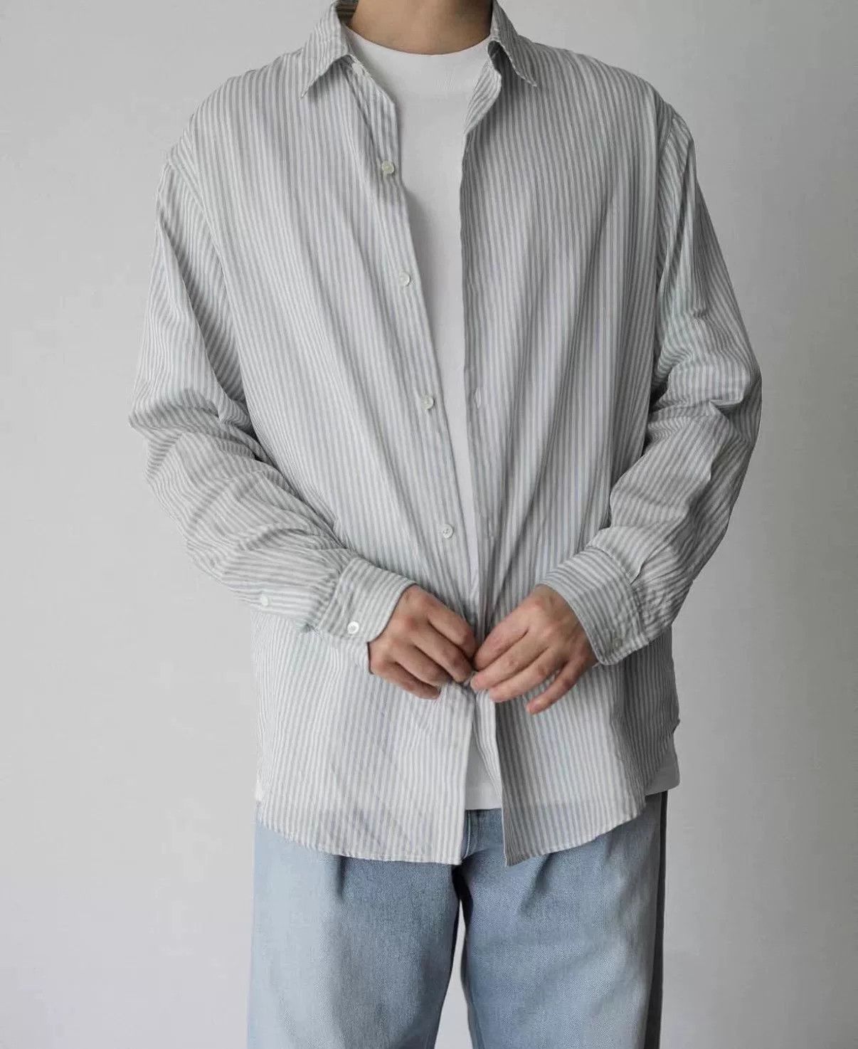 Kaptain Sunshine kaptain sunshine organic cotton long sleeve shirt Size US XXS / EU 40 - 5 Thumbnail