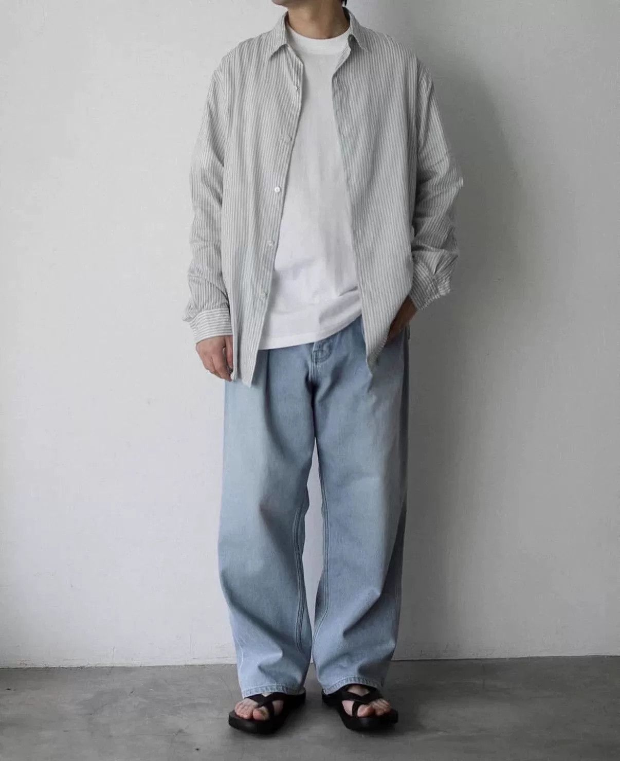 Kaptain Sunshine kaptain sunshine organic cotton long sleeve shirt Size US XXS / EU 40 - 4 Thumbnail