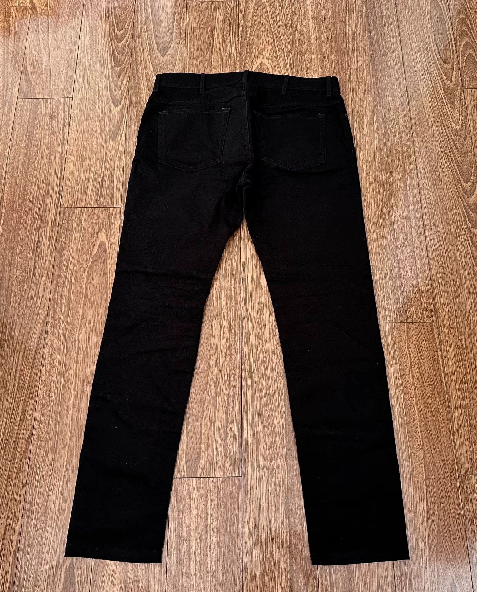 Acne Studios black acne studios denim pants W34L34 Size US 34 / EU 50 - 2 Thumbnail