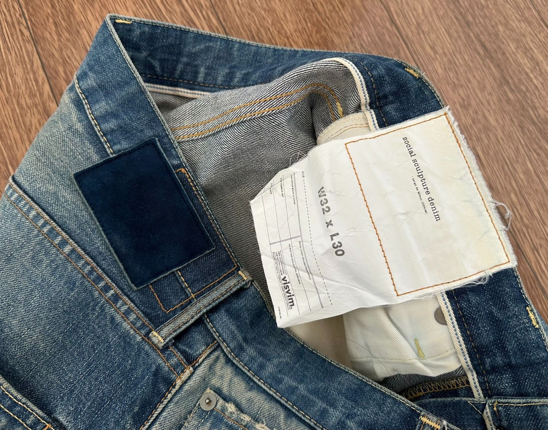 Visvim visvim damaged slim fit denim jeans Size US 32 / EU 48 - 4 Thumbnail