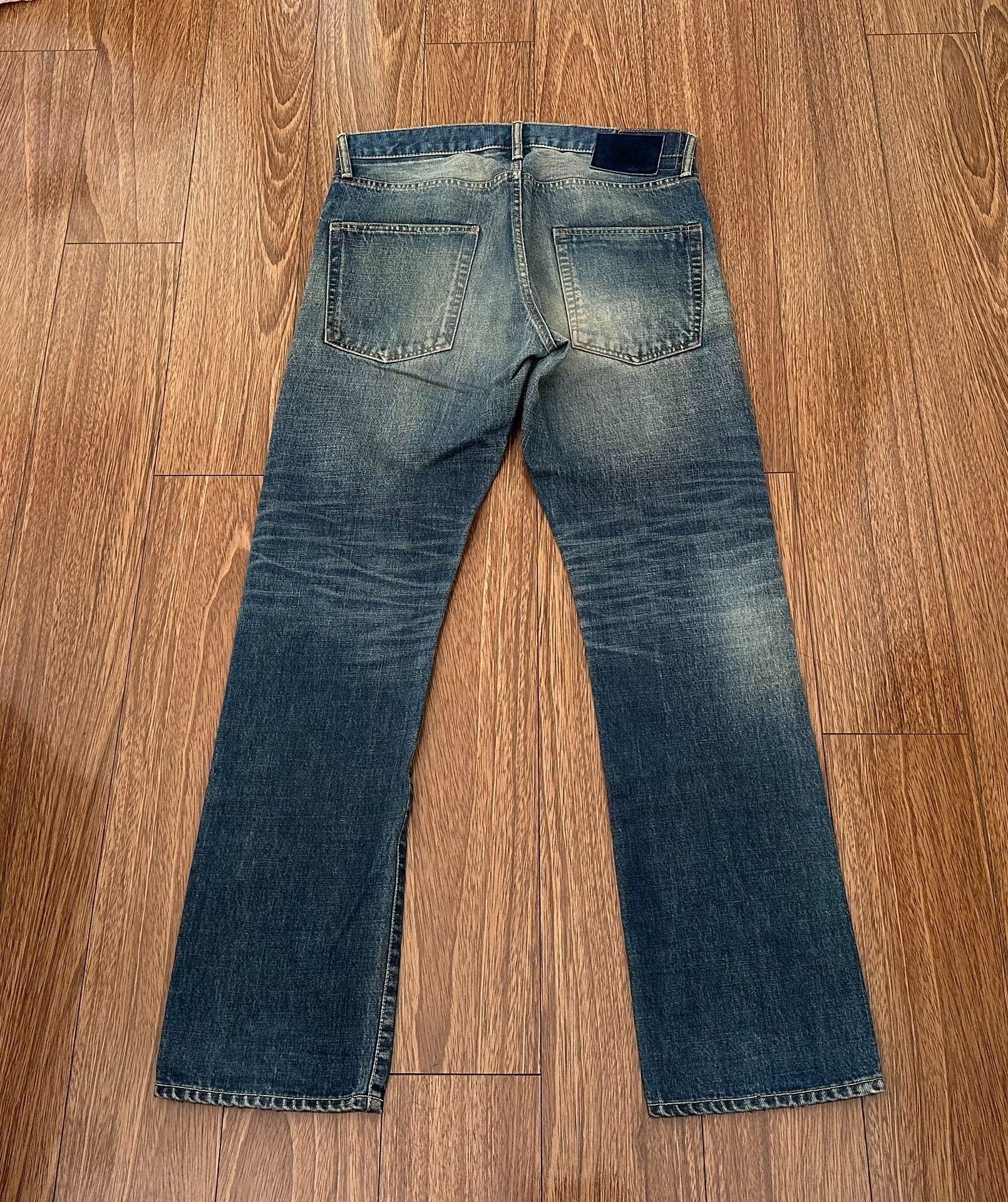 Visvim visvim damaged slim fit denim jeans Size US 32 / EU 48 - 2 Thumbnail