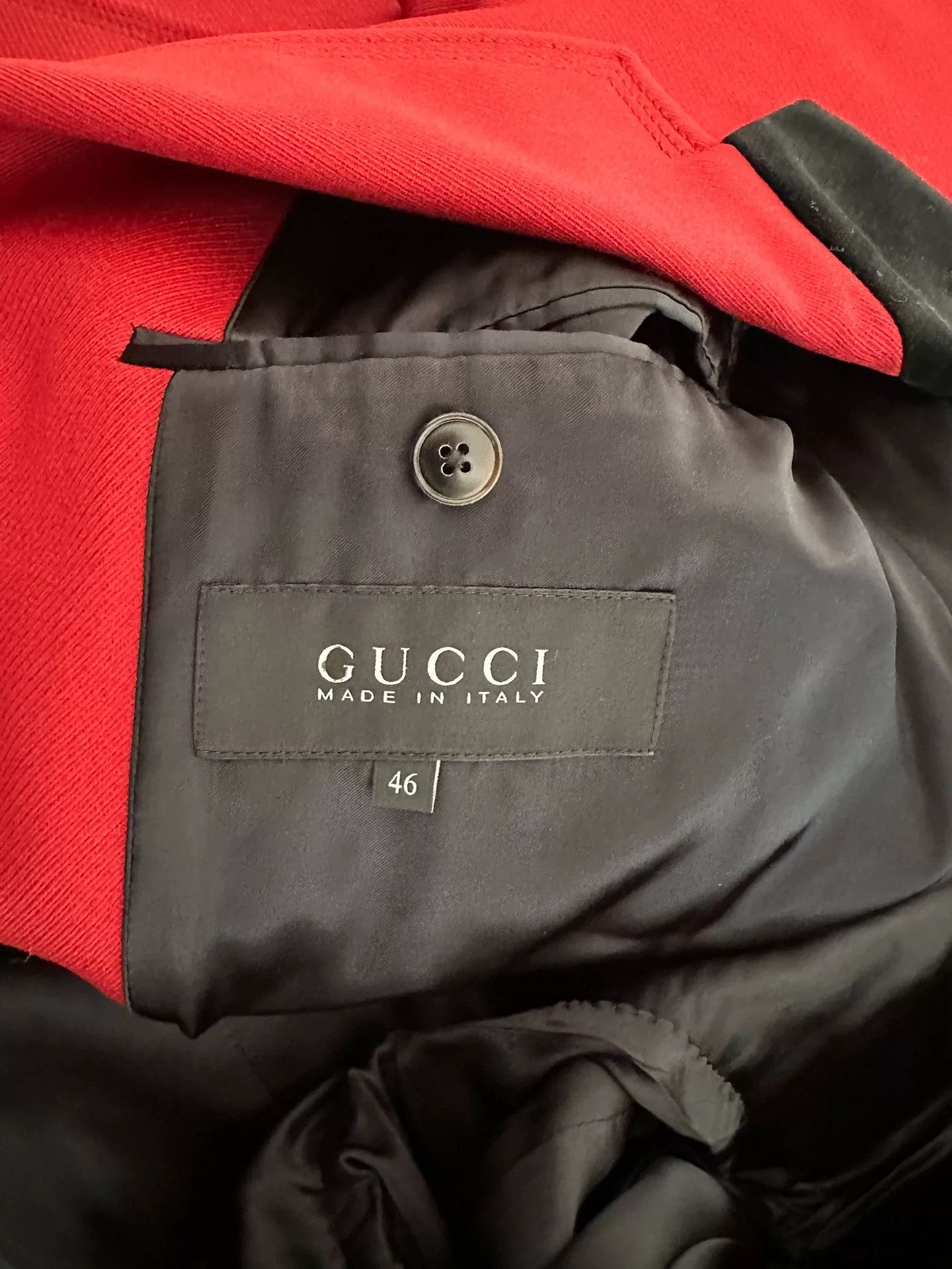 Gucci gucci red wool overcoat size 46 Size US L / EU 52-54 / 3 - 5 Thumbnail